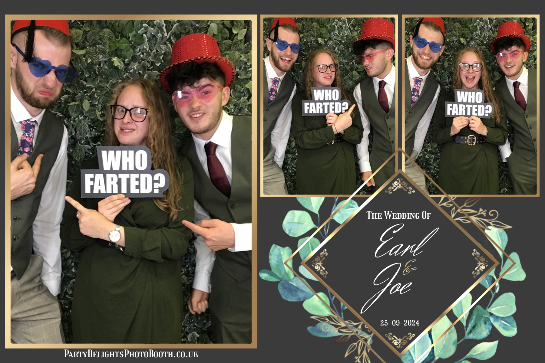 Joe and Earls wedding | View more photos from the event at gallery.partydelightsphotobooth.co.uk/u/PartyDelightsPhotoBooth/Joe-and-Earls-wedding