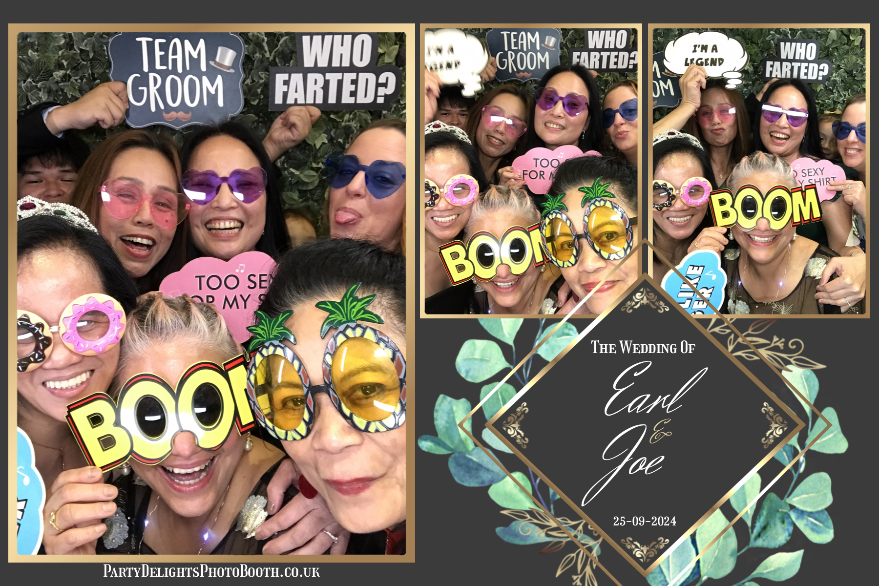 Joe and Earls wedding | View more photos from the event at gallery.partydelightsphotobooth.co.uk/u/PartyDelightsPhotoBooth/Joe-and-Earls-wedding