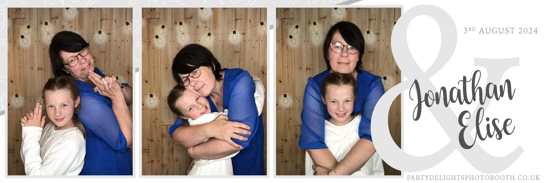 Jonathan and Elise's Wedding | View more photos from the event at gallery.partydelightsphotobooth.co.uk/u/PartyDelightsPhotoBooth/Jonathan-and-Elises-Wedding