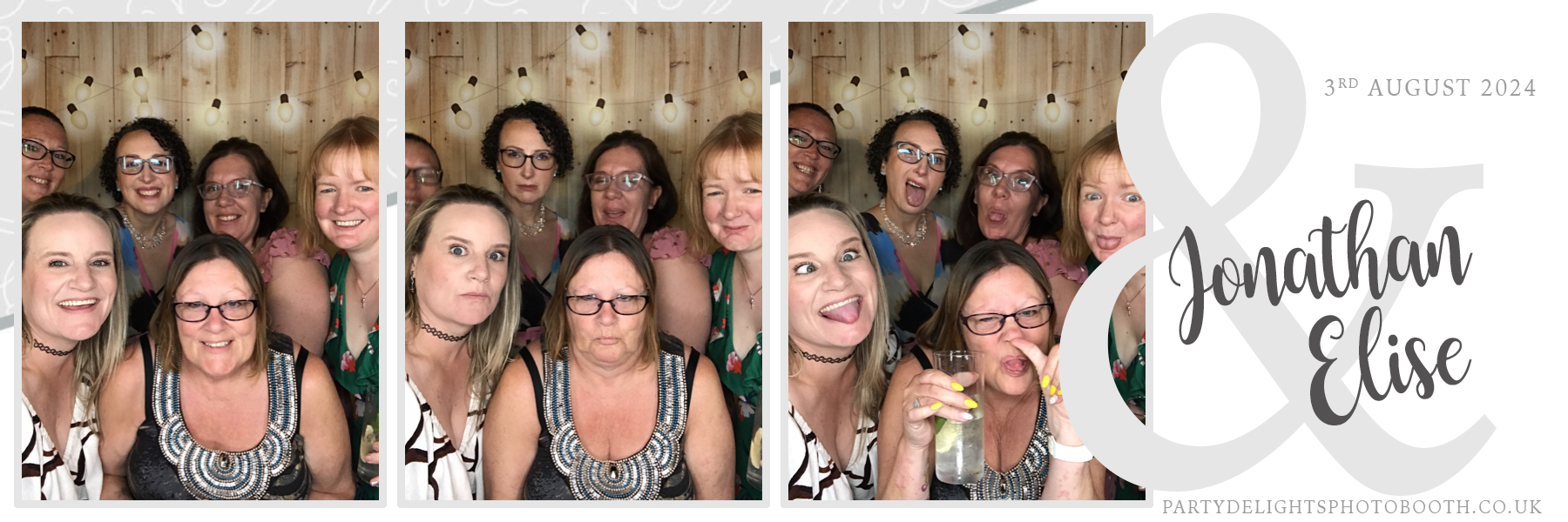 Jonathan and Elise's Wedding | View more photos from the event at gallery.partydelightsphotobooth.co.uk/u/PartyDelightsPhotoBooth/Jonathan-and-Elises-Wedding