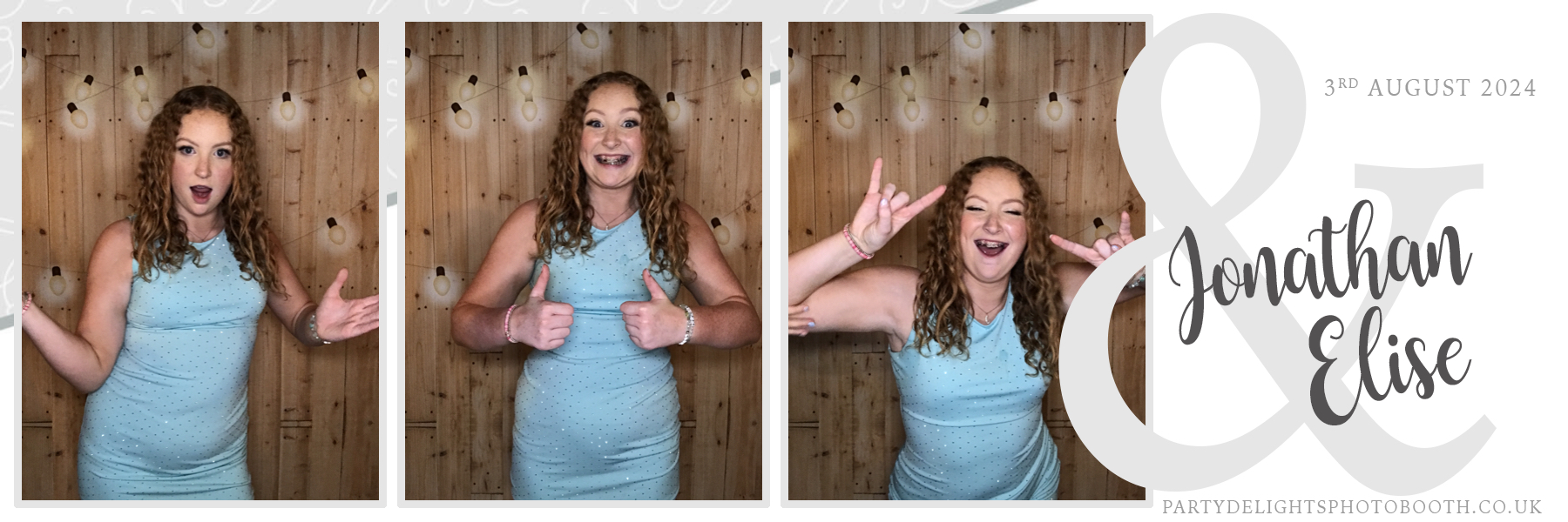 Jonathan and Elise's Wedding | View more photos from the event at gallery.partydelightsphotobooth.co.uk/u/PartyDelightsPhotoBooth/Jonathan-and-Elises-Wedding