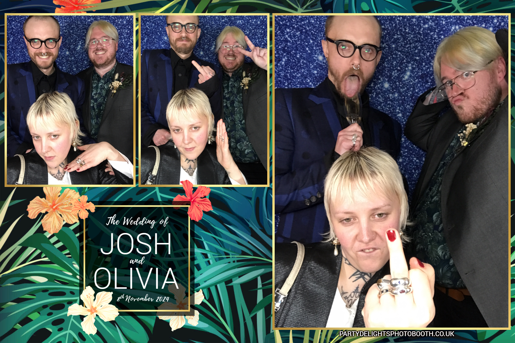 Josh & Olivia's Wedding | View more photos from the event at gallery.partydelightsphotobooth.co.uk/u/PartyDelightsPhotoBooth/Josh-Olivias-Wedding
