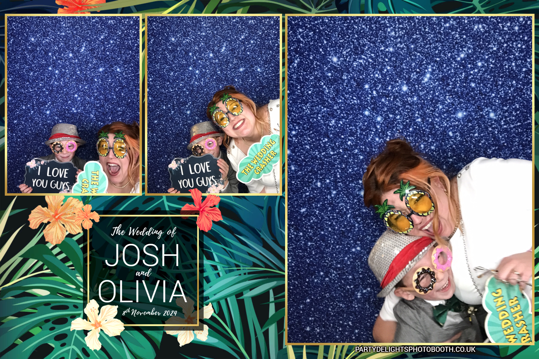 Josh & Olivia's Wedding | View more photos from the event at gallery.partydelightsphotobooth.co.uk/u/PartyDelightsPhotoBooth/Josh-Olivias-Wedding