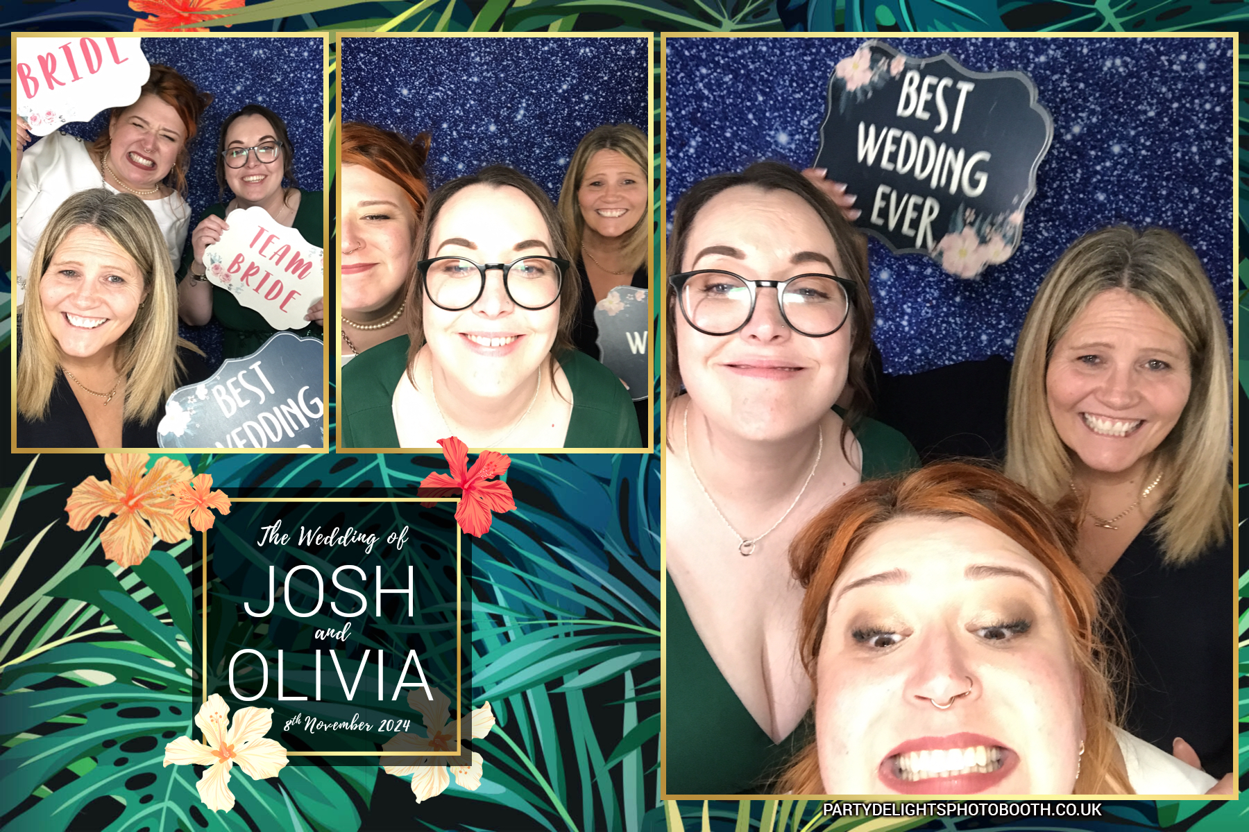 Josh & Olivia's Wedding | View more photos from the event at gallery.partydelightsphotobooth.co.uk/u/PartyDelightsPhotoBooth/Josh-Olivias-Wedding