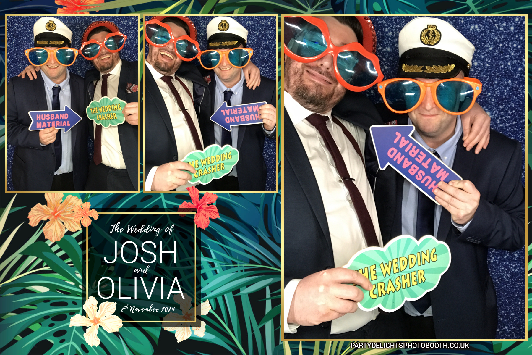Josh & Olivia's Wedding | View more photos from the event at gallery.partydelightsphotobooth.co.uk/u/PartyDelightsPhotoBooth/Josh-Olivias-Wedding