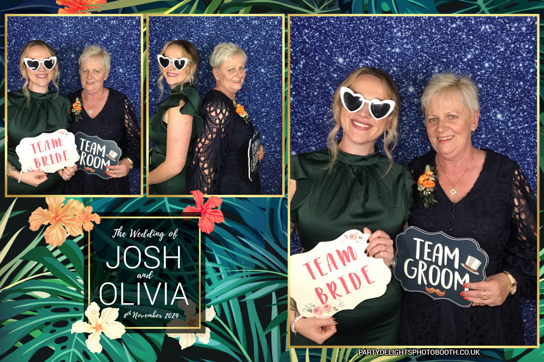 Josh & Olivia's Wedding | View more photos from the event at gallery.partydelightsphotobooth.co.uk/u/PartyDelightsPhotoBooth/Josh-Olivias-Wedding