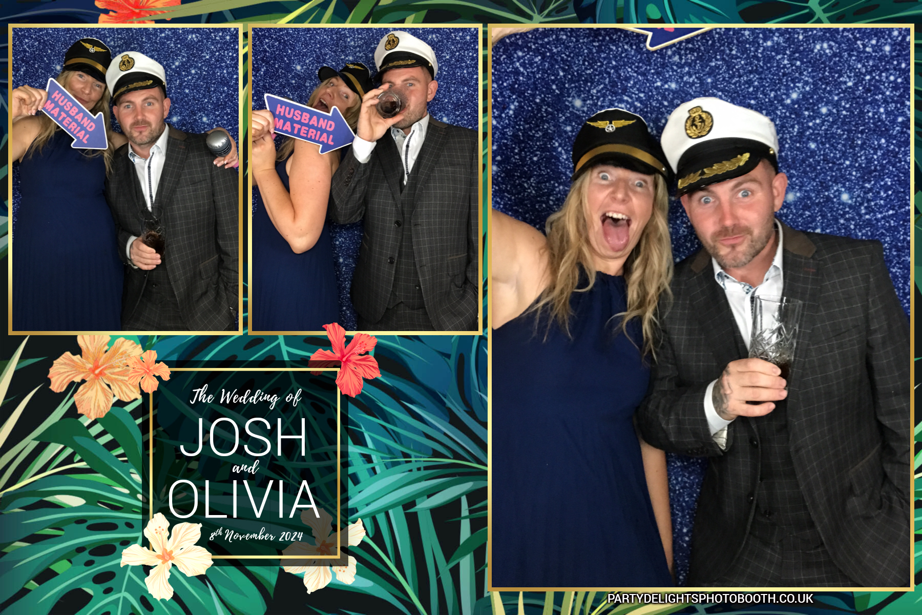 Josh & Olivia's Wedding | View more photos from the event at gallery.partydelightsphotobooth.co.uk/u/PartyDelightsPhotoBooth/Josh-Olivias-Wedding
