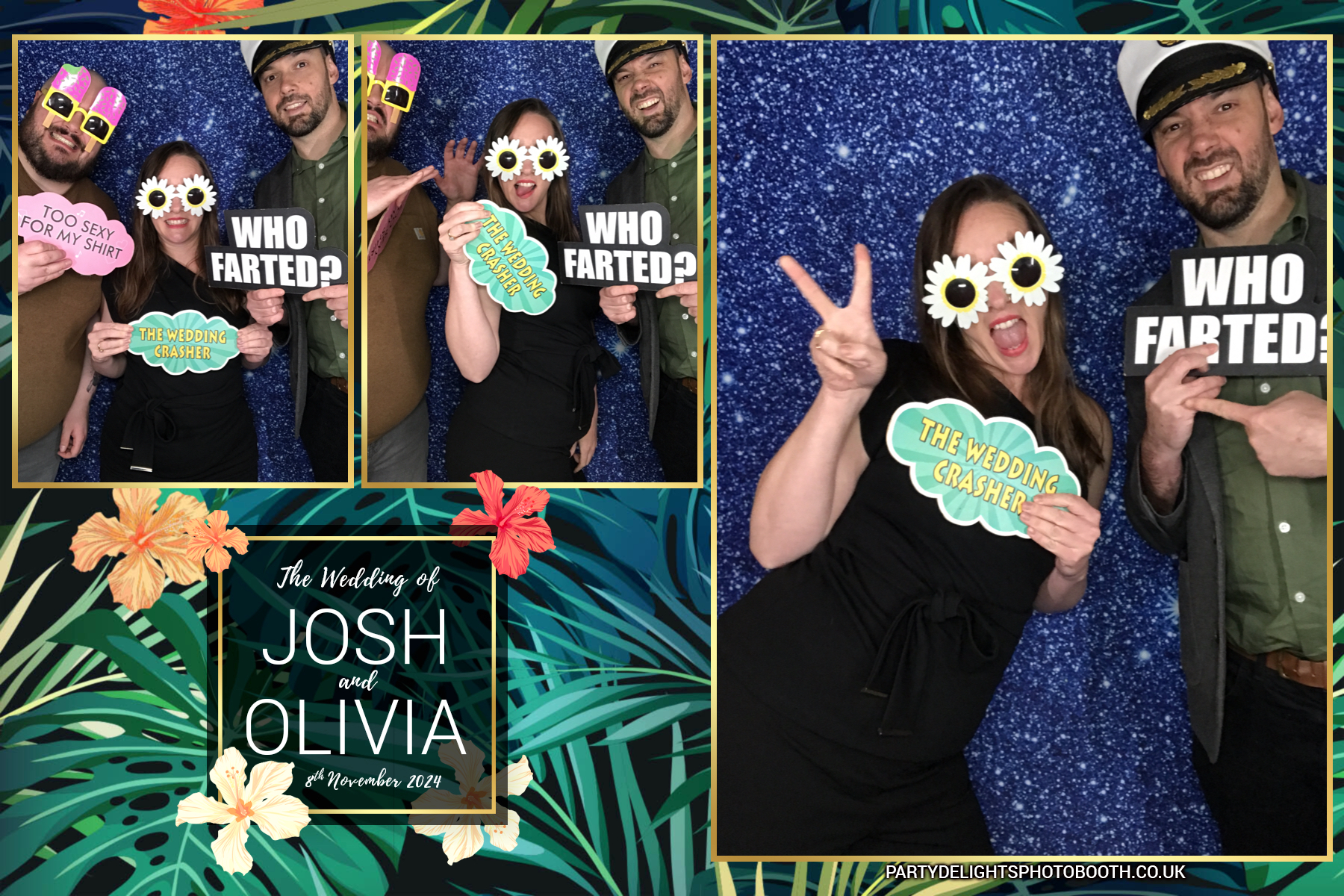 Josh & Olivia's Wedding | View more photos from the event at gallery.partydelightsphotobooth.co.uk/u/PartyDelightsPhotoBooth/Josh-Olivias-Wedding