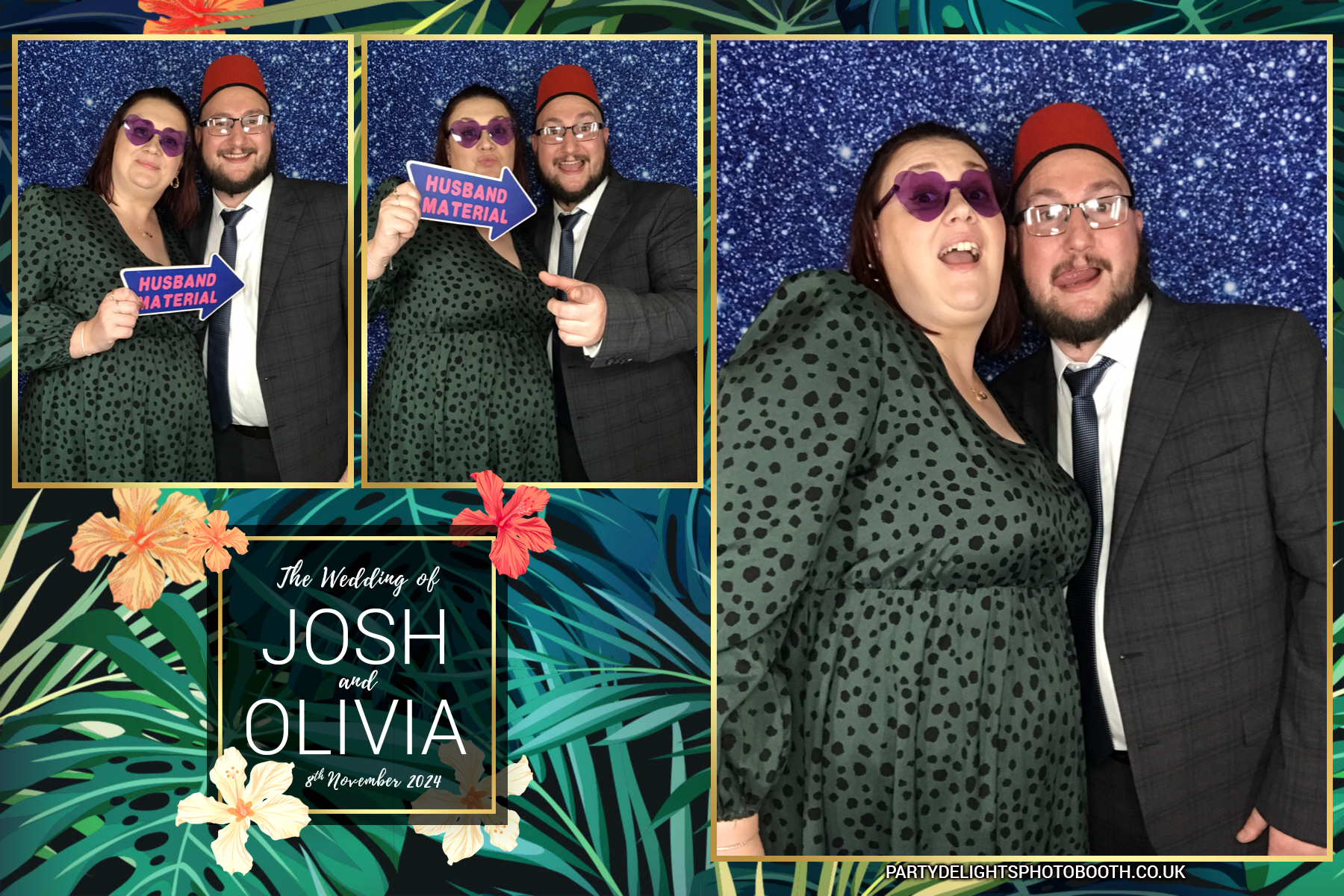 Josh & Olivia's Wedding | View more photos from the event at gallery.partydelightsphotobooth.co.uk/u/PartyDelightsPhotoBooth/Josh-Olivias-Wedding