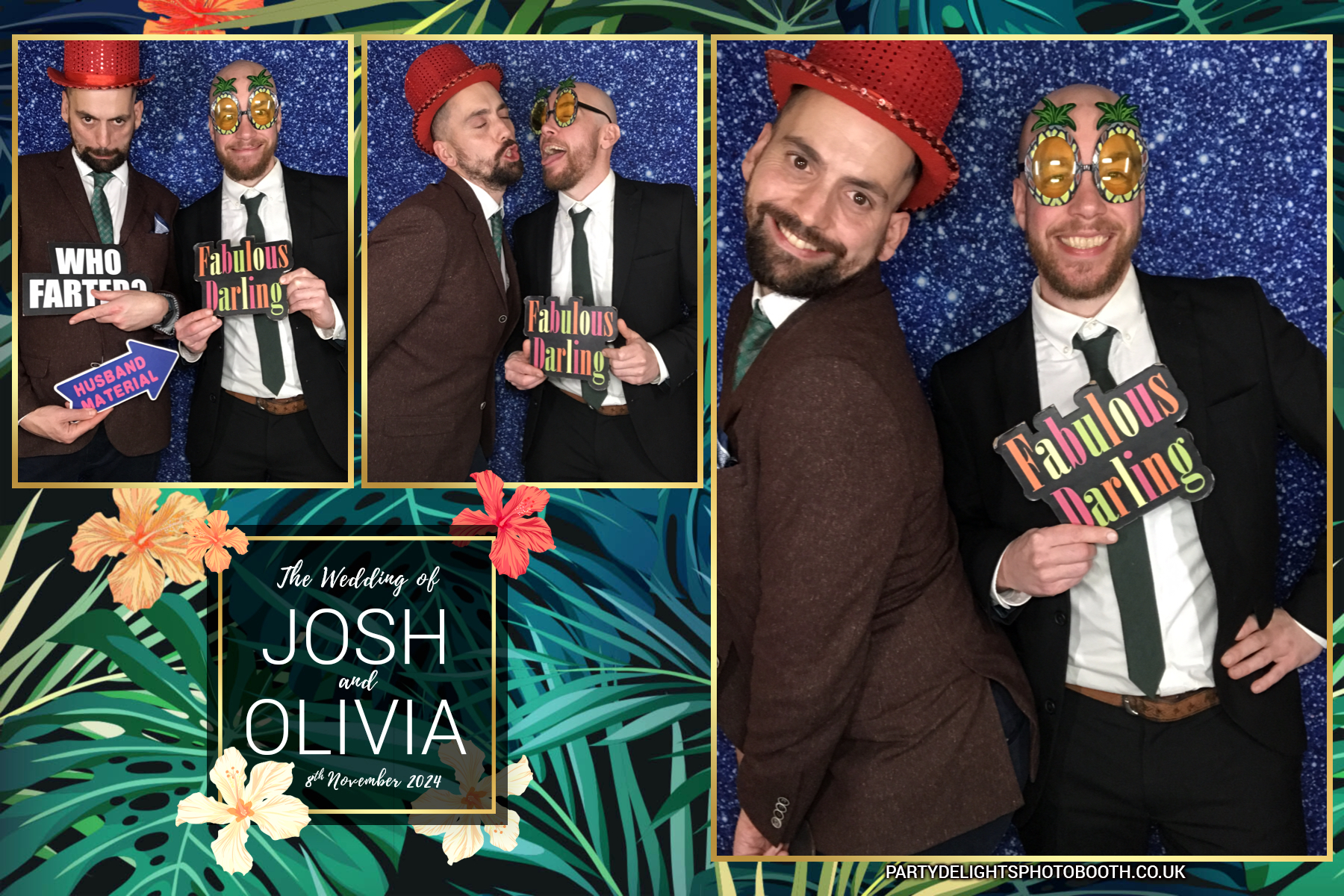 Josh & Olivia's Wedding | View more photos from the event at gallery.partydelightsphotobooth.co.uk/u/PartyDelightsPhotoBooth/Josh-Olivias-Wedding