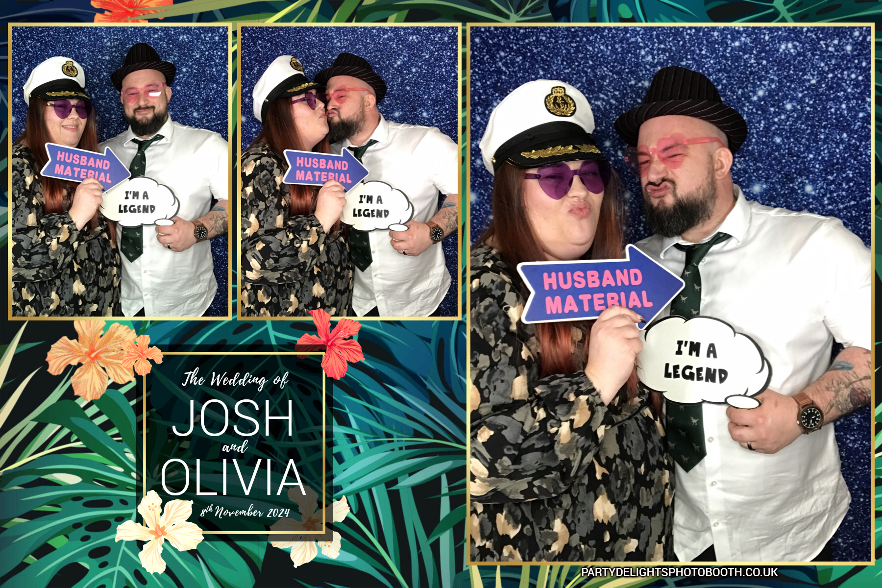 Josh & Olivia's Wedding | View more photos from the event at gallery.partydelightsphotobooth.co.uk/u/PartyDelightsPhotoBooth/Josh-Olivias-Wedding