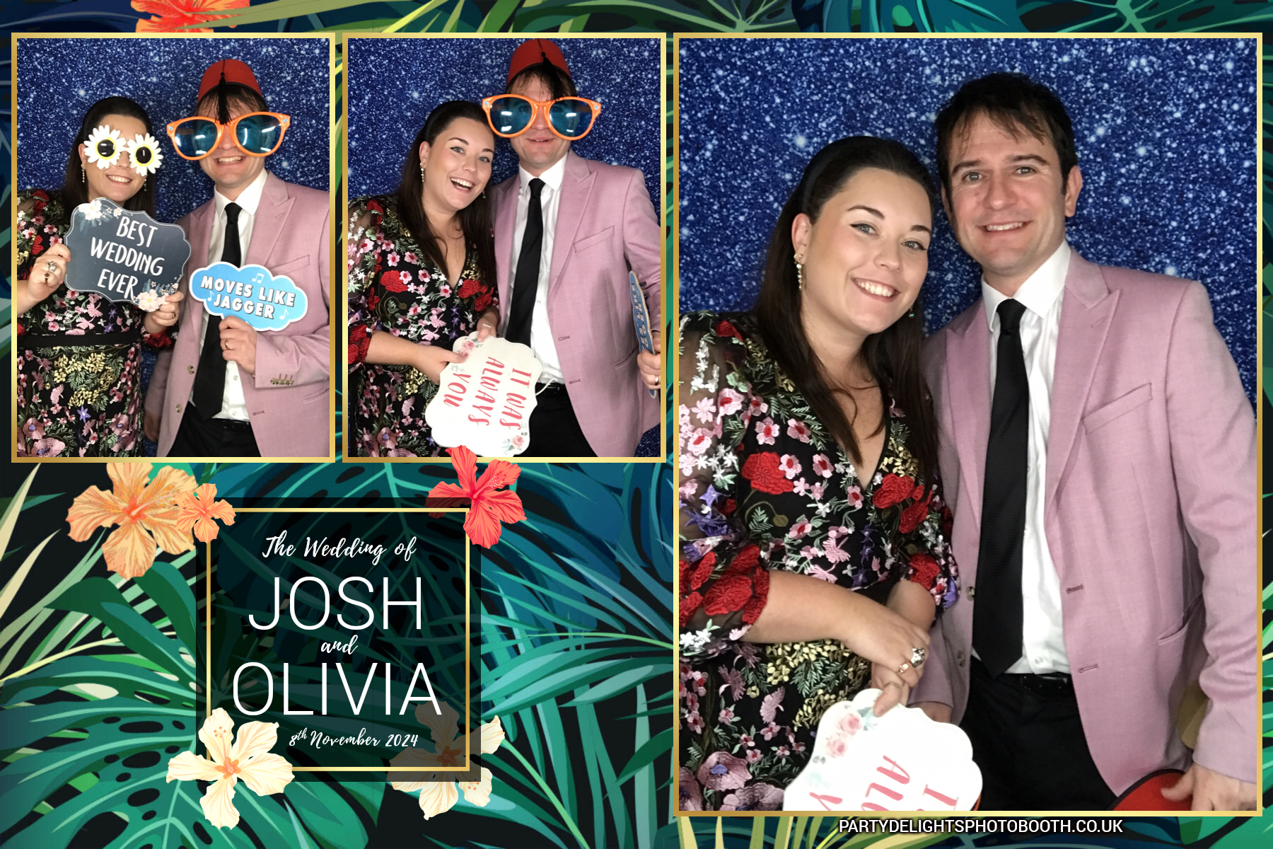 Josh & Olivia's Wedding | View more photos from the event at gallery.partydelightsphotobooth.co.uk/u/PartyDelightsPhotoBooth/Josh-Olivias-Wedding
