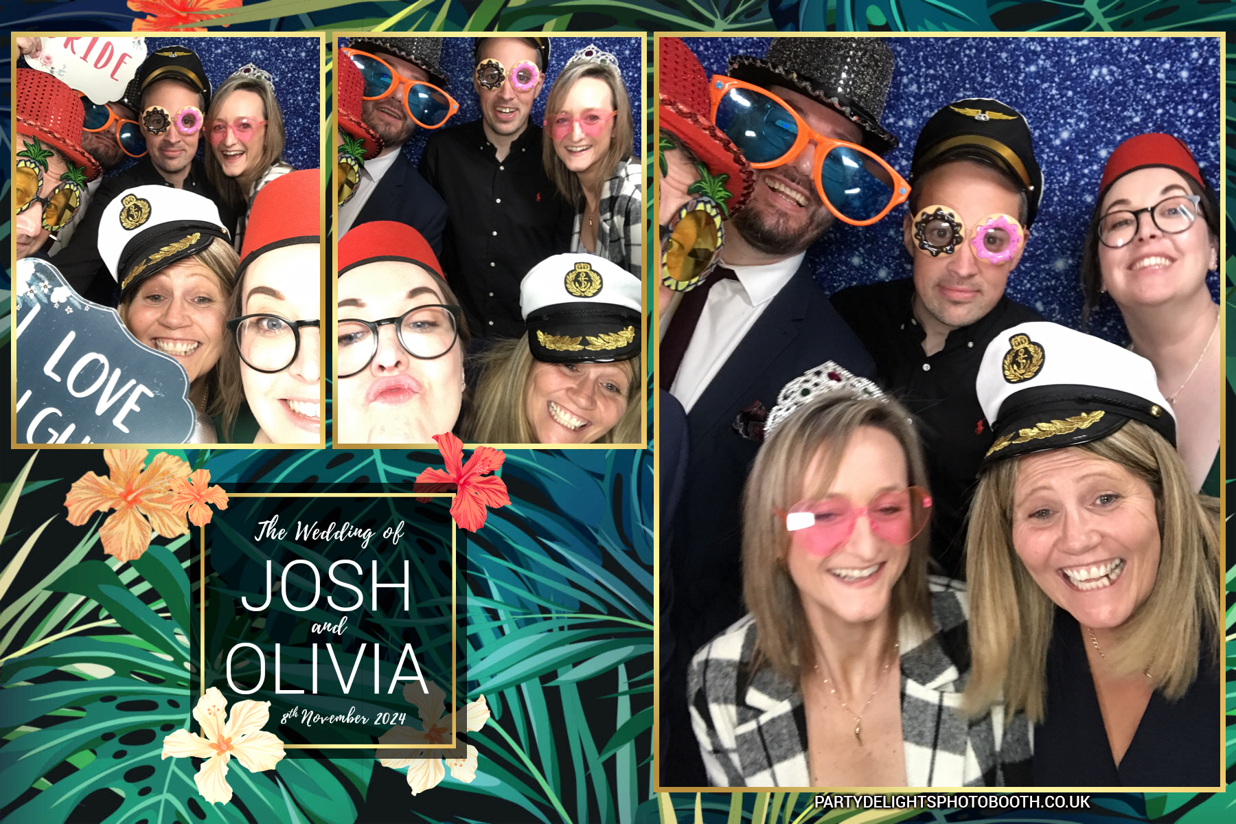 Josh & Olivia's Wedding | View more photos from the event at gallery.partydelightsphotobooth.co.uk/u/PartyDelightsPhotoBooth/Josh-Olivias-Wedding