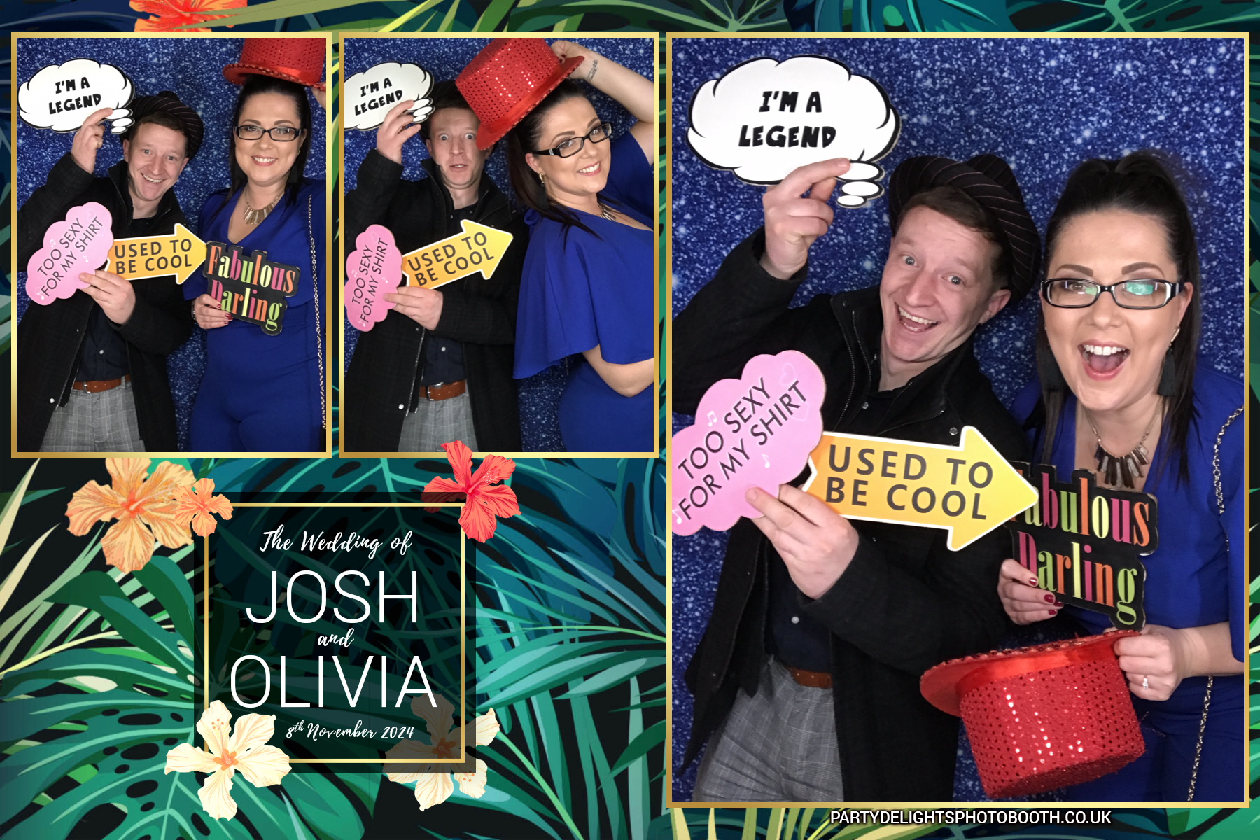 Josh & Olivia's Wedding | View more photos from the event at gallery.partydelightsphotobooth.co.uk/u/PartyDelightsPhotoBooth/Josh-Olivias-Wedding