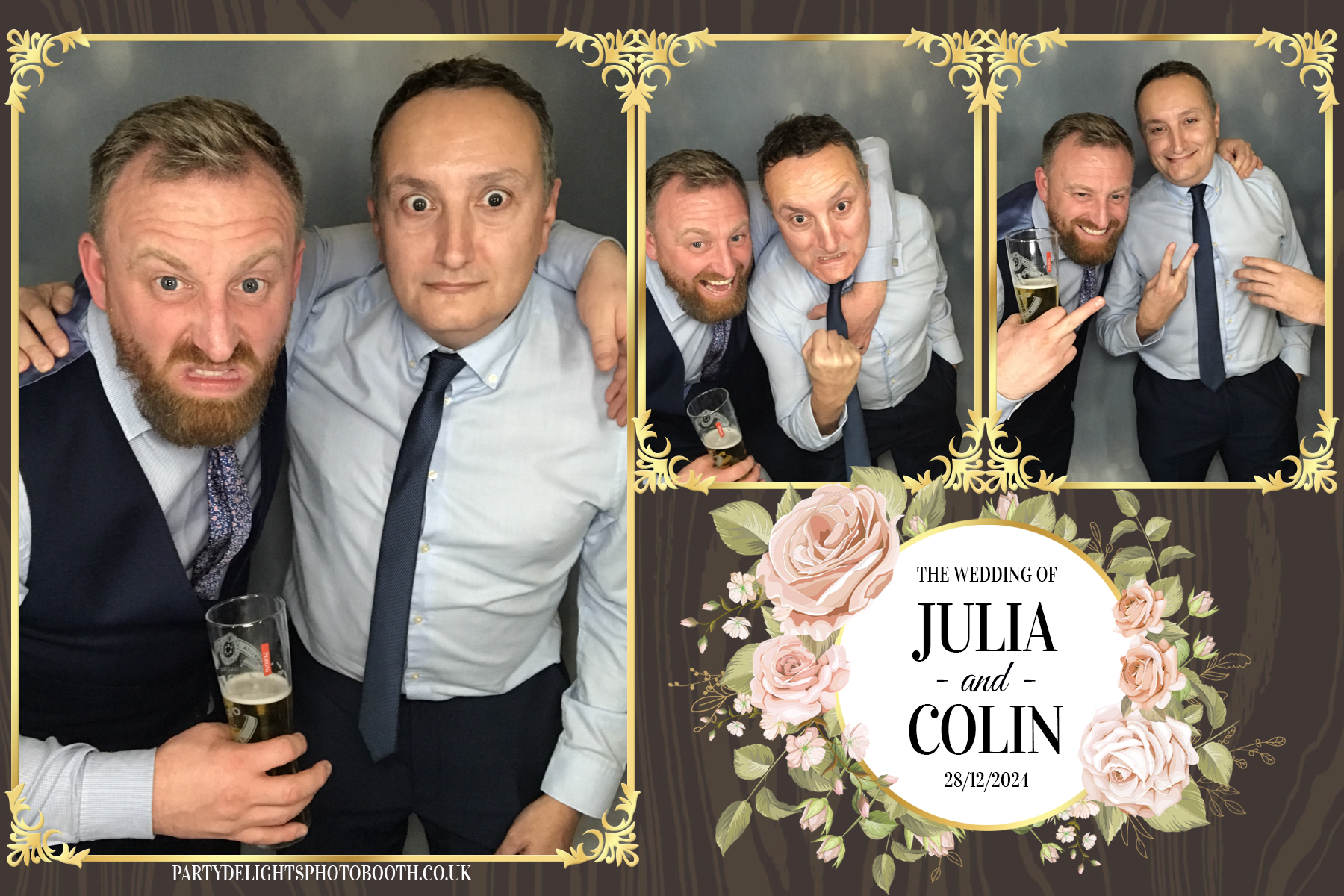 Julia & Colin’s Wedding | View more photos from the event at gallery.partydelightsphotobooth.co.uk/u/PartyDelightsPhotoBooth/Julia-Colin’s-Wedding