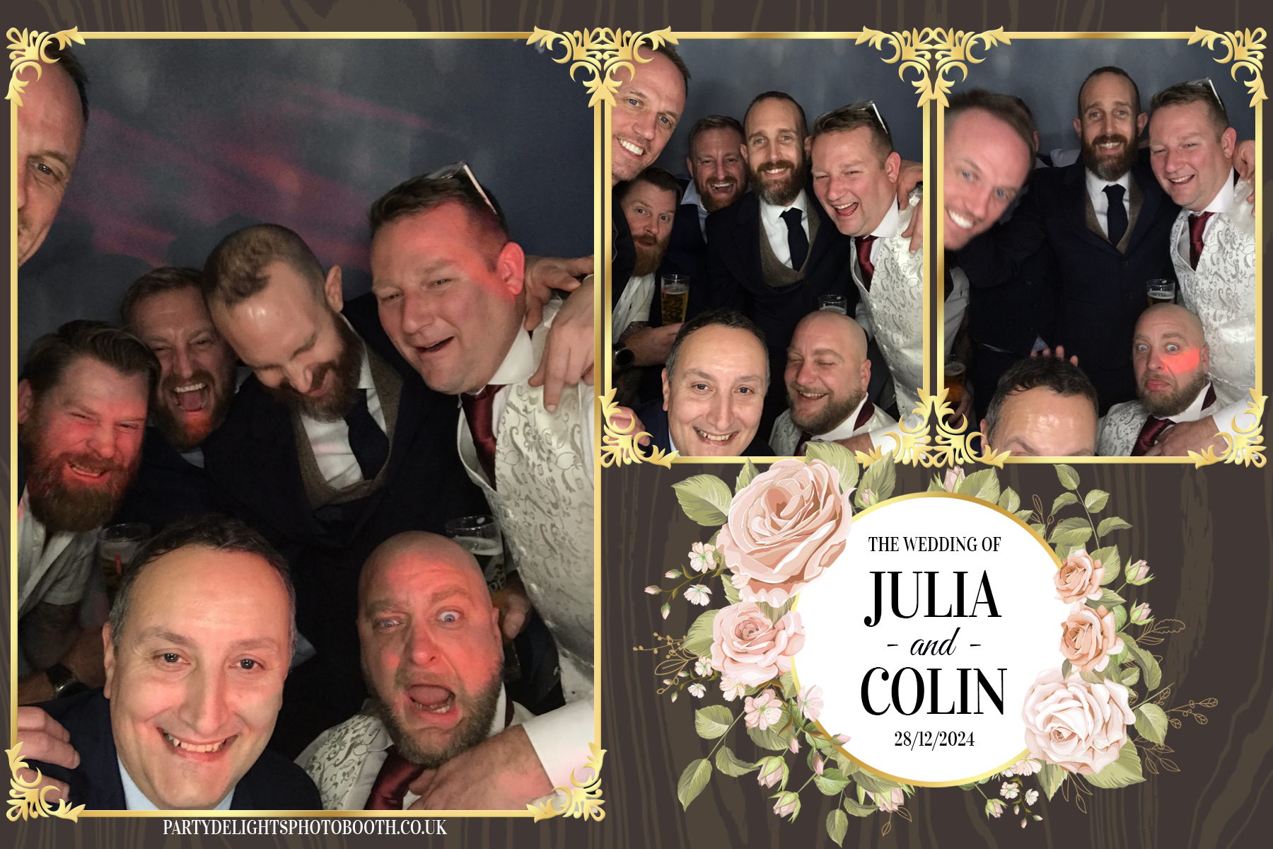 Julia & Colin’s Wedding | View more photos from the event at gallery.partydelightsphotobooth.co.uk/u/PartyDelightsPhotoBooth/Julia-Colin’s-Wedding