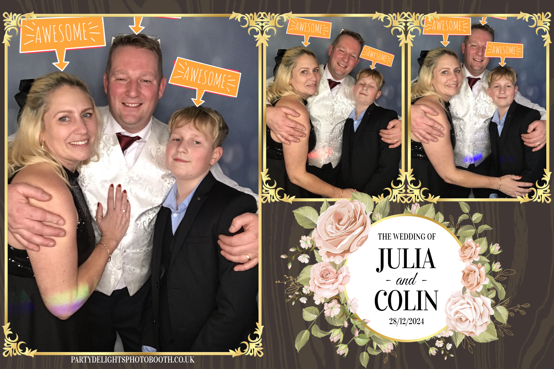 Julia & Colin’s Wedding | View more photos from the event at gallery.partydelightsphotobooth.co.uk/u/PartyDelightsPhotoBooth/Julia-Colin’s-Wedding