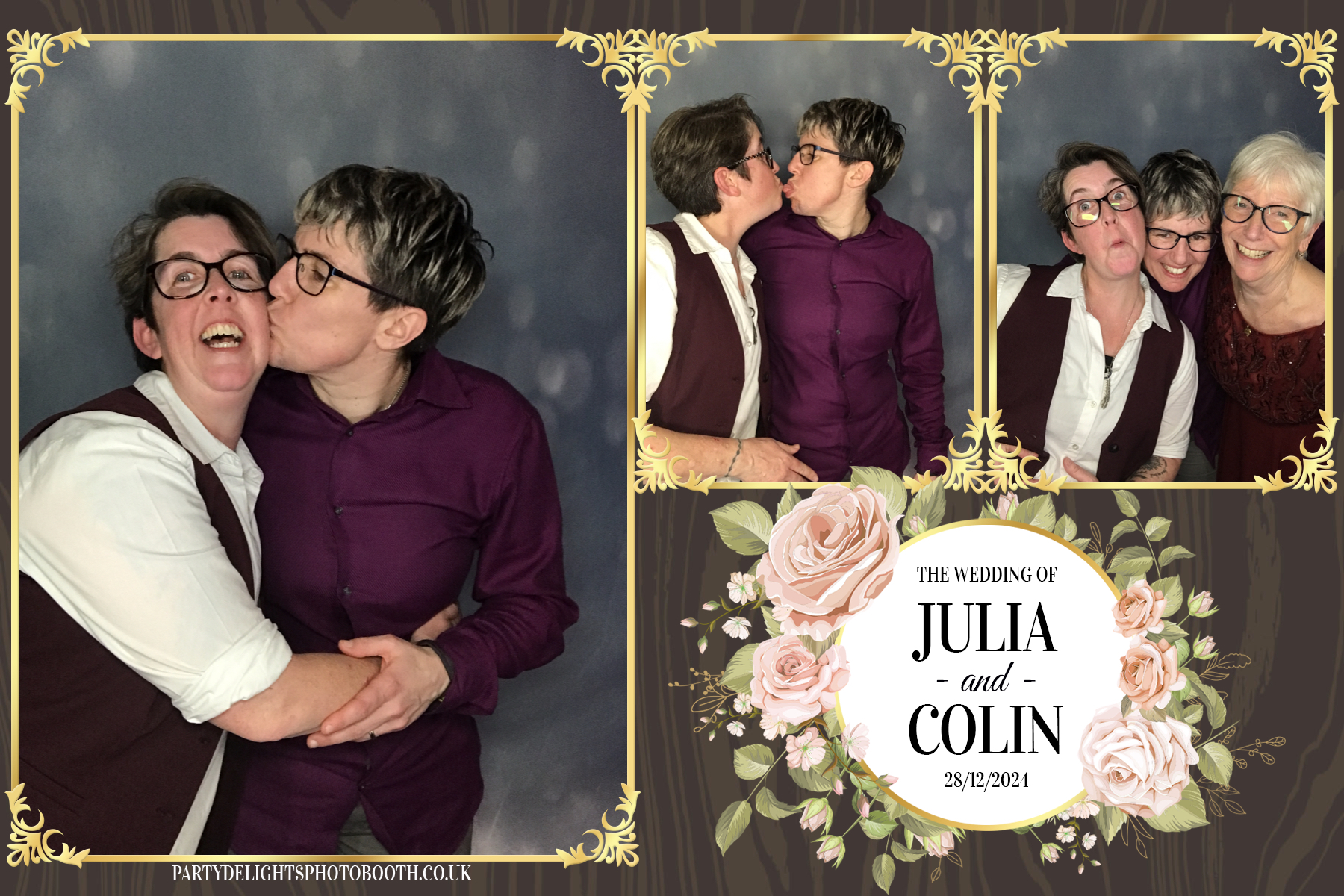 Julia & Colin’s Wedding | View more photos from the event at gallery.partydelightsphotobooth.co.uk/u/PartyDelightsPhotoBooth/Julia-Colin’s-Wedding