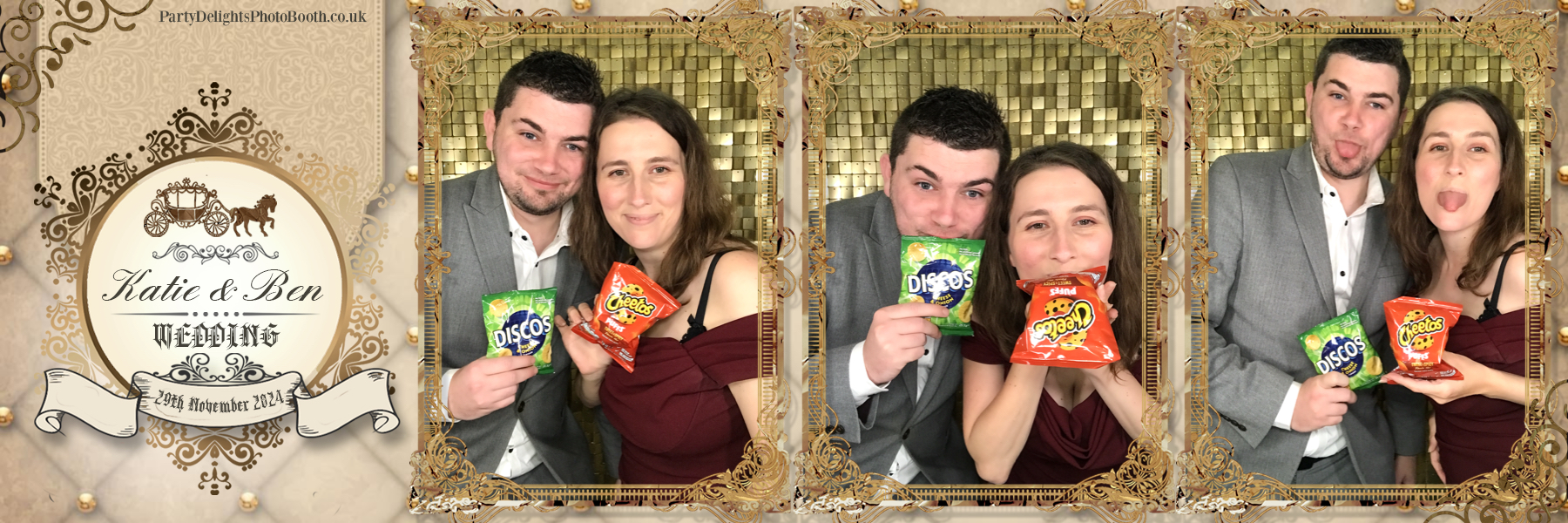 Katie & Ben’s Wedding | View more photos from the event at gallery.partydelightsphotobooth.co.uk/u/PartyDelightsPhotoBooth/Katie-Ben’s-Wedding