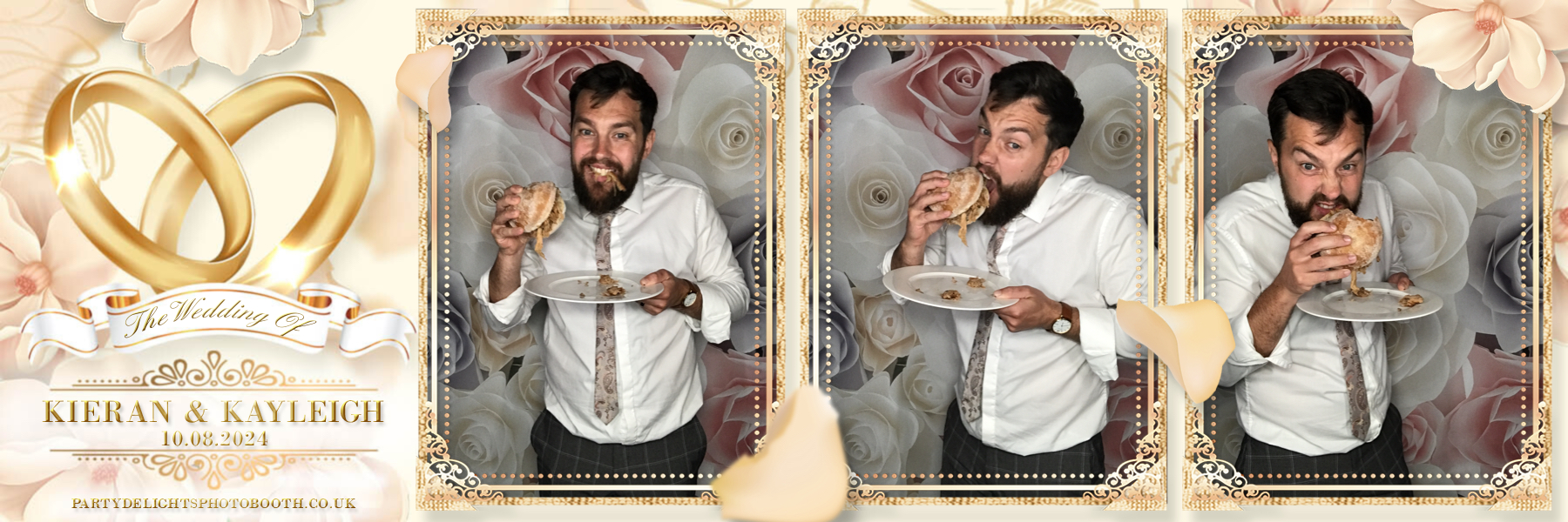 Kieran and Kayleigh's Wedding | View more photos from the event at gallery.partydelightsphotobooth.co.uk/u/PartyDelightsPhotoBooth/Kieran-and-Kayleighs-Wedding