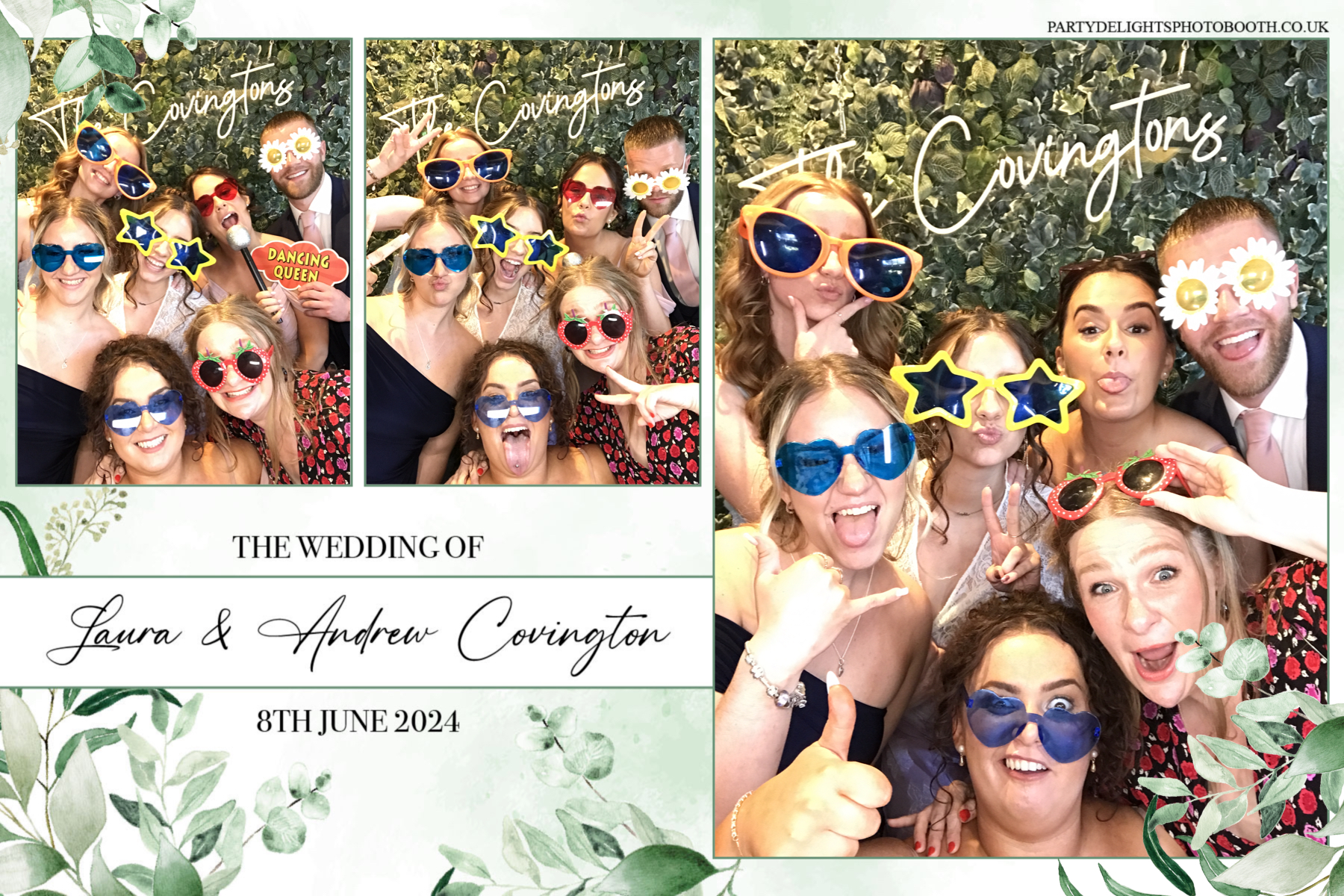 Laura & Andrew’s wedding | View more photos from the event at gallery.partydelightsphotobooth.co.uk/u/PartyDelightsPhotoBooth/Laura-Andrew’s-wedding