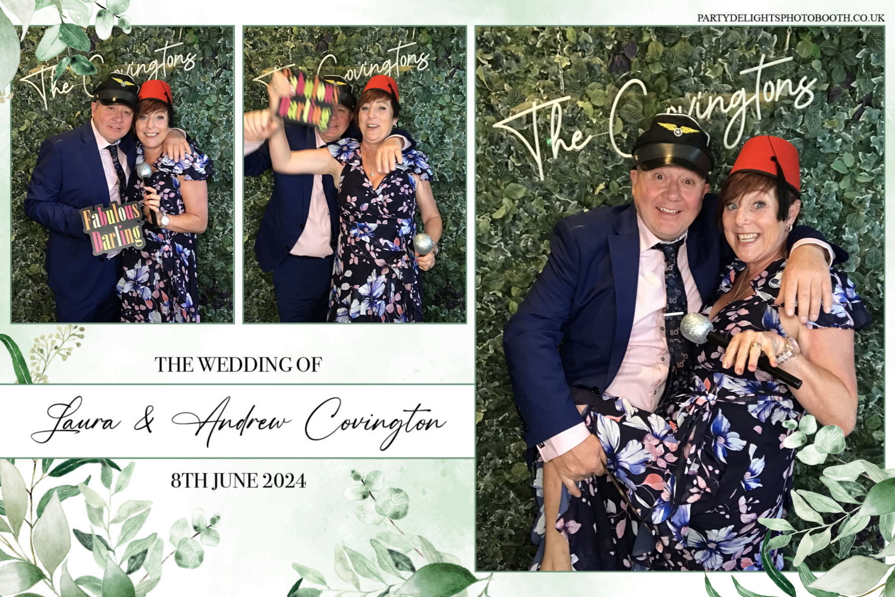 Laura & Andrew’s wedding | View more photos from the event at gallery.partydelightsphotobooth.co.uk/u/PartyDelightsPhotoBooth/Laura-Andrew’s-wedding