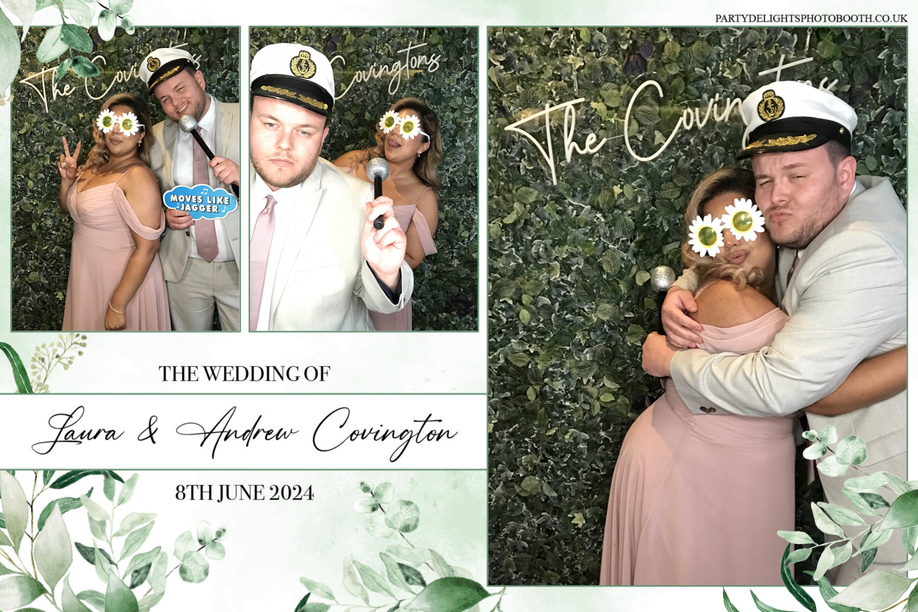 Laura & Andrew’s wedding | View more photos from the event at gallery.partydelightsphotobooth.co.uk/u/PartyDelightsPhotoBooth/Laura-Andrew’s-wedding