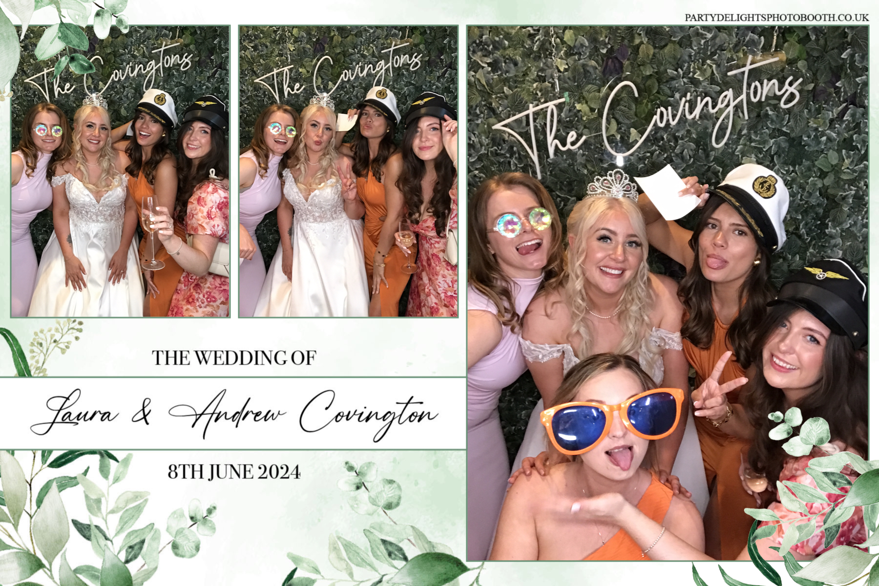 Laura & Andrew’s wedding | View more photos from the event at gallery.partydelightsphotobooth.co.uk/u/PartyDelightsPhotoBooth/Laura-Andrew’s-wedding