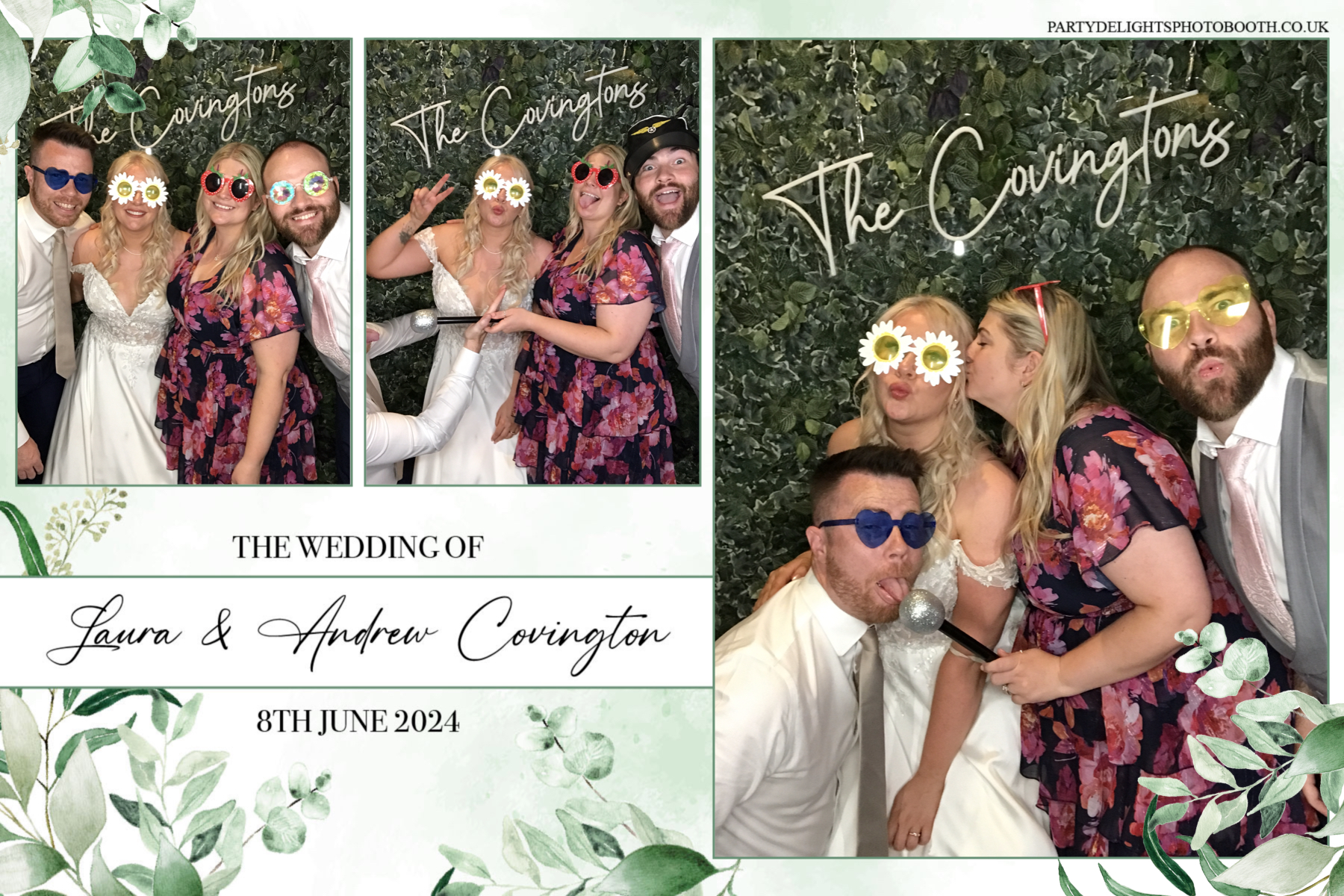 Laura & Andrew’s wedding | View more photos from the event at gallery.partydelightsphotobooth.co.uk/u/PartyDelightsPhotoBooth/Laura-Andrew’s-wedding