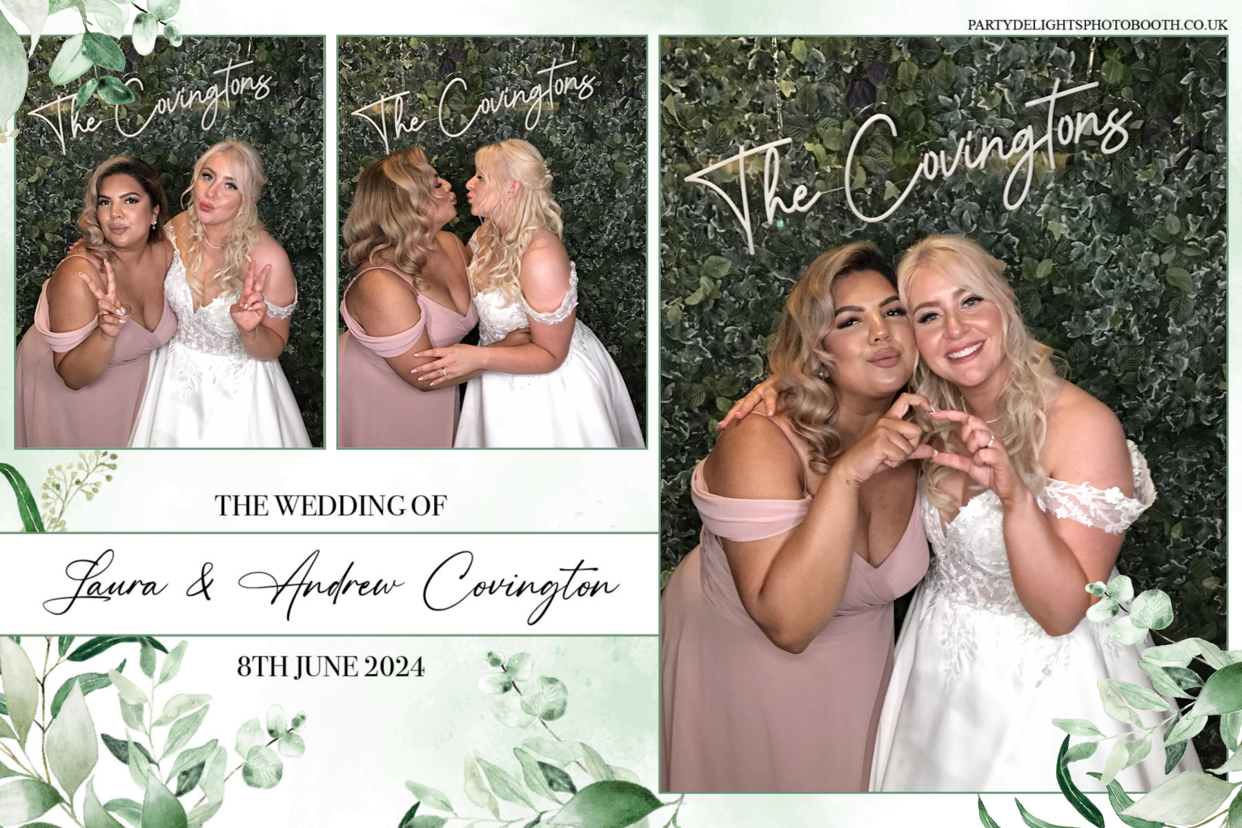 Laura & Andrew’s wedding | View more photos from the event at gallery.partydelightsphotobooth.co.uk/u/PartyDelightsPhotoBooth/Laura-Andrew’s-wedding