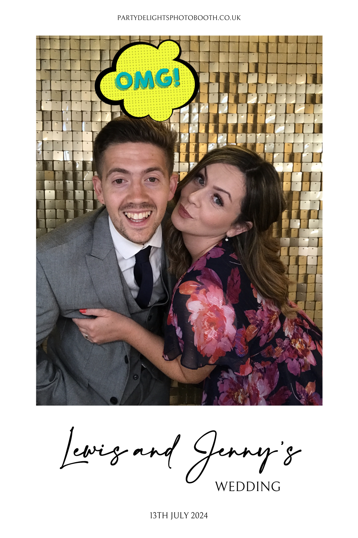 Lewis and Jenny's Wedding | View more photos from the event at gallery.partydelightsphotobooth.co.uk/u/PartyDelightsPhotoBooth/Lewis-and-Jennys-Wedding-0