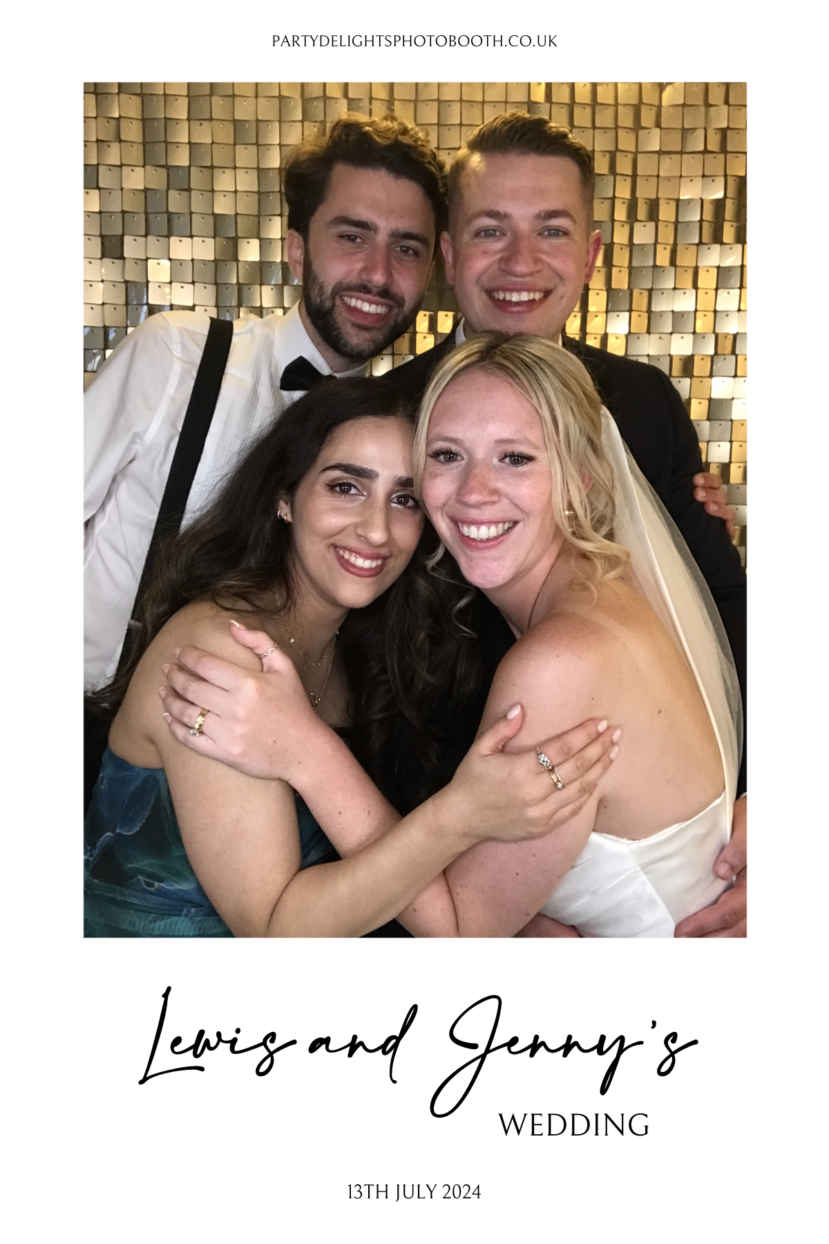 Lewis and Jenny's Wedding | View more photos from the event at gallery.partydelightsphotobooth.co.uk/u/PartyDelightsPhotoBooth/Lewis-and-Jennys-Wedding-0
