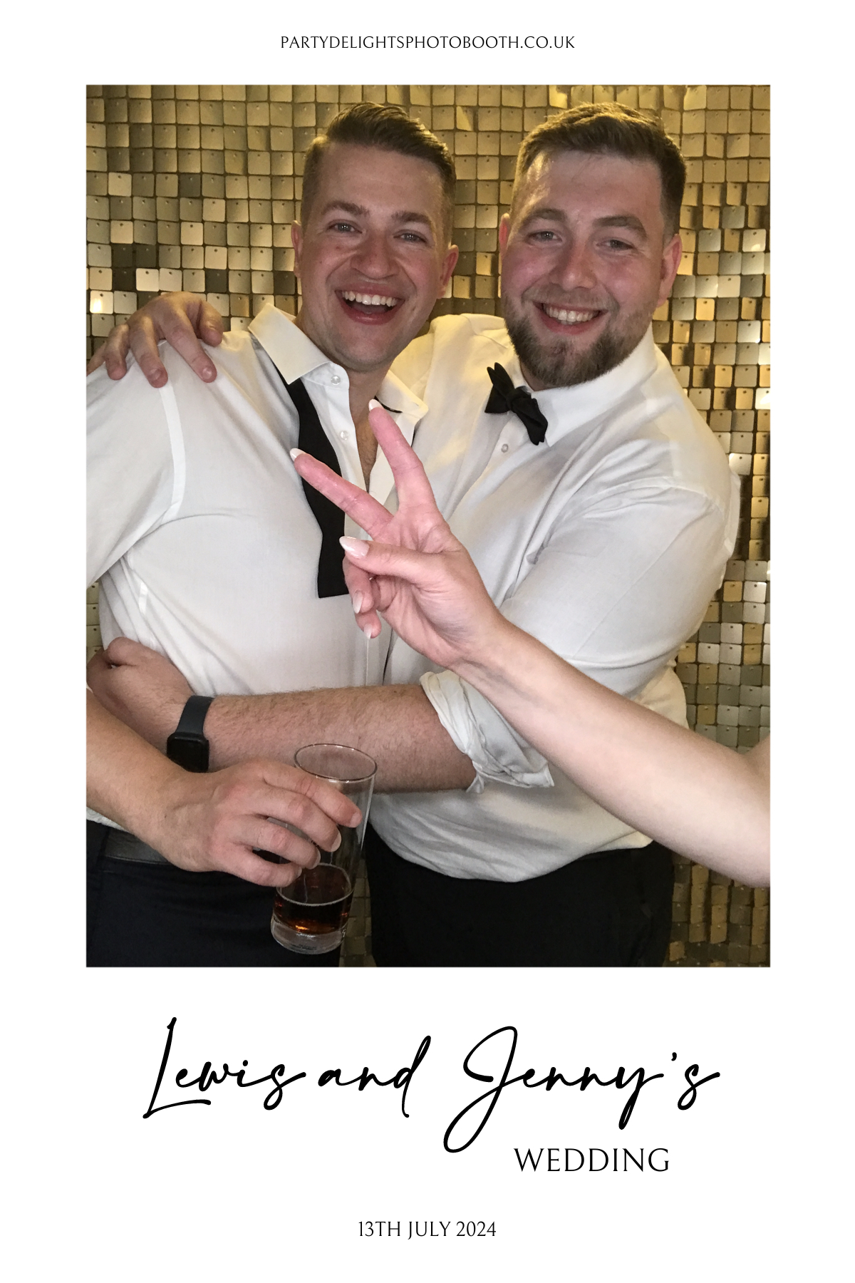 Lewis and Jenny's Wedding | View more photos from the event at gallery.partydelightsphotobooth.co.uk/u/PartyDelightsPhotoBooth/Lewis-and-Jennys-Wedding-0