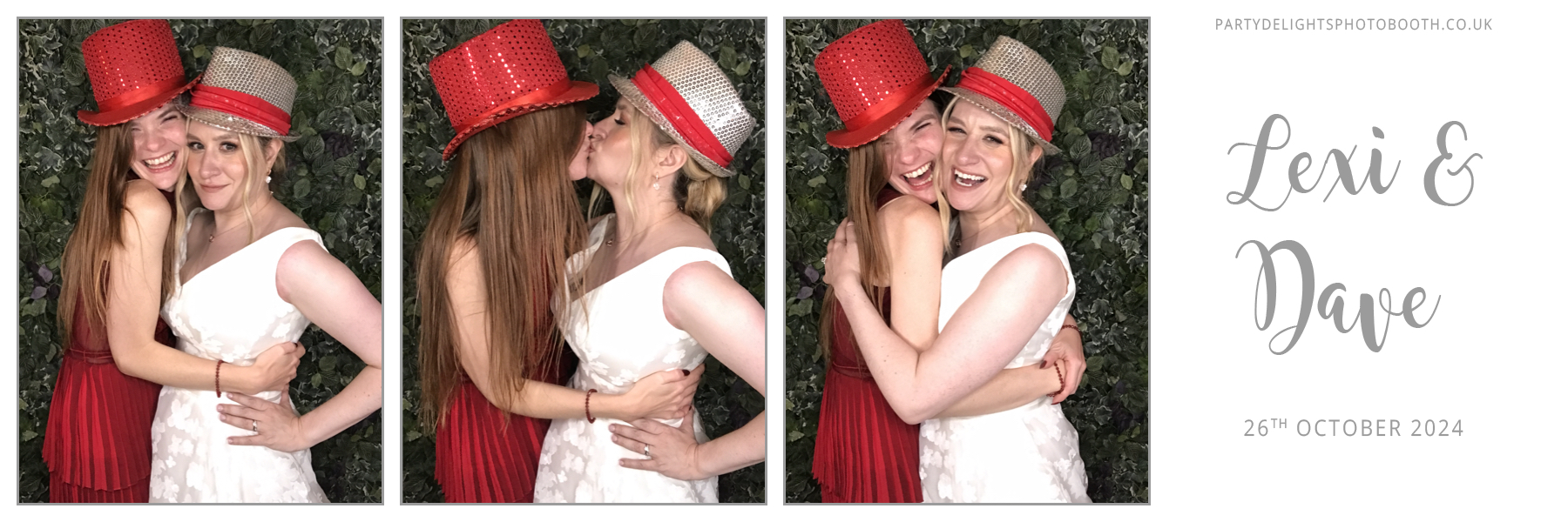 Lexi and Dave’s Wedding | View more photos from the event at gallery.partydelightsphotobooth.co.uk/u/PartyDelightsPhotoBooth/Lexi-and-Dave’s-Wedding
