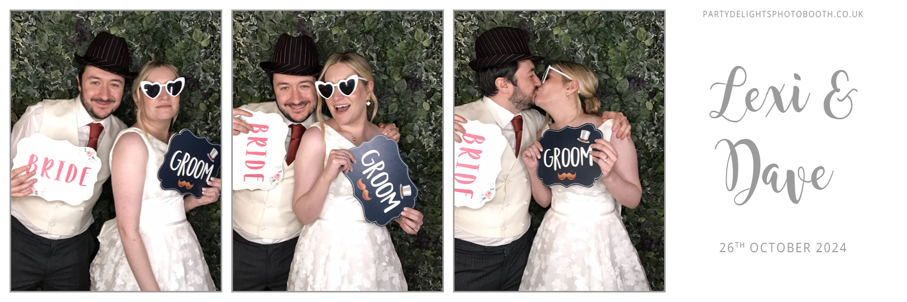 Lexi and Dave’s Wedding | View more photos from the event at gallery.partydelightsphotobooth.co.uk/u/PartyDelightsPhotoBooth/Lexi-and-Dave’s-Wedding