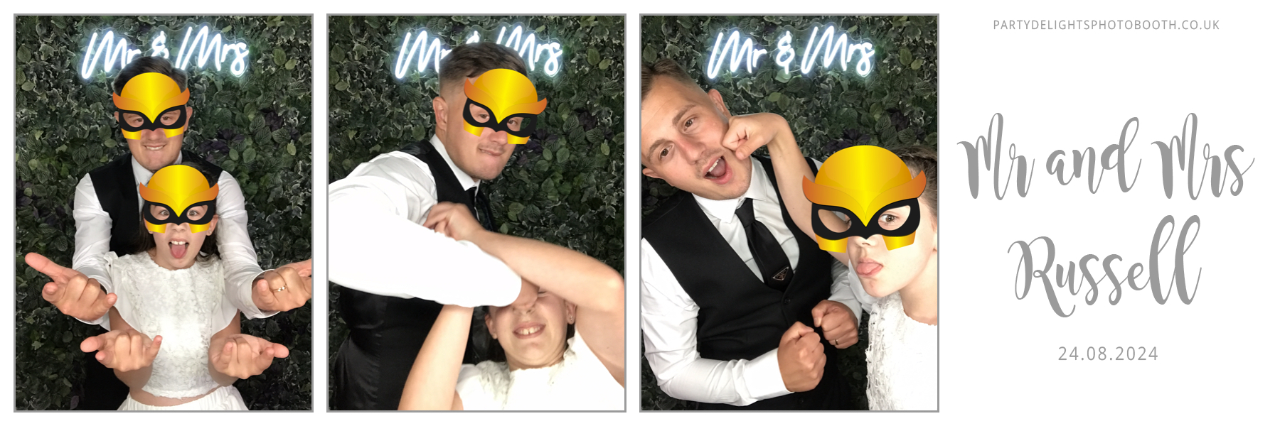 Lucy and Tommy's wedding | View more photos from the event at gallery.partydelightsphotobooth.co.uk/u/PartyDelightsPhotoBooth/Lucy-and-Tommys-wedding