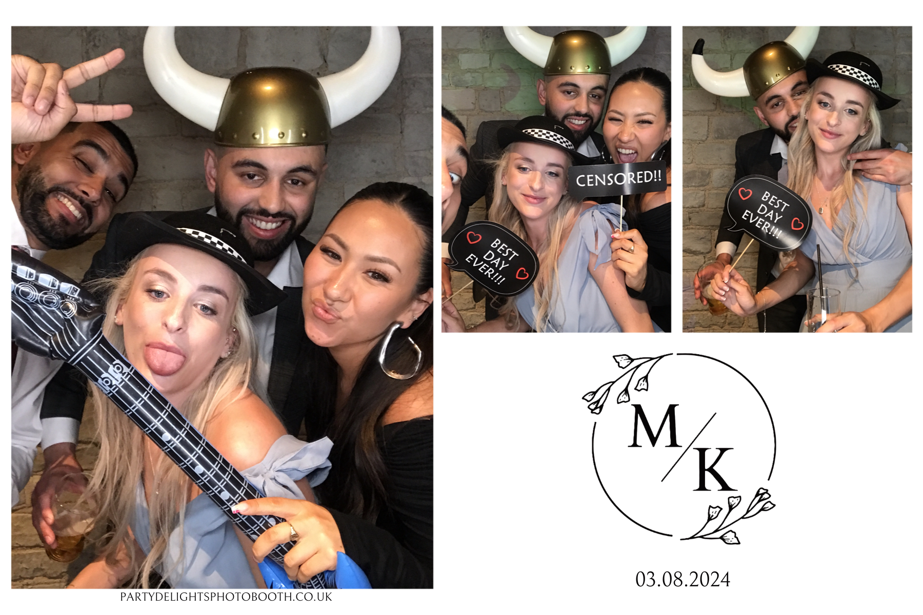 Madeleine and Keeran’s Wedding | View more photos from the event at gallery.partydelightsphotobooth.co.uk/u/PartyDelightsPhotoBooth/Madeleine-and-Keeran’s-Wedding