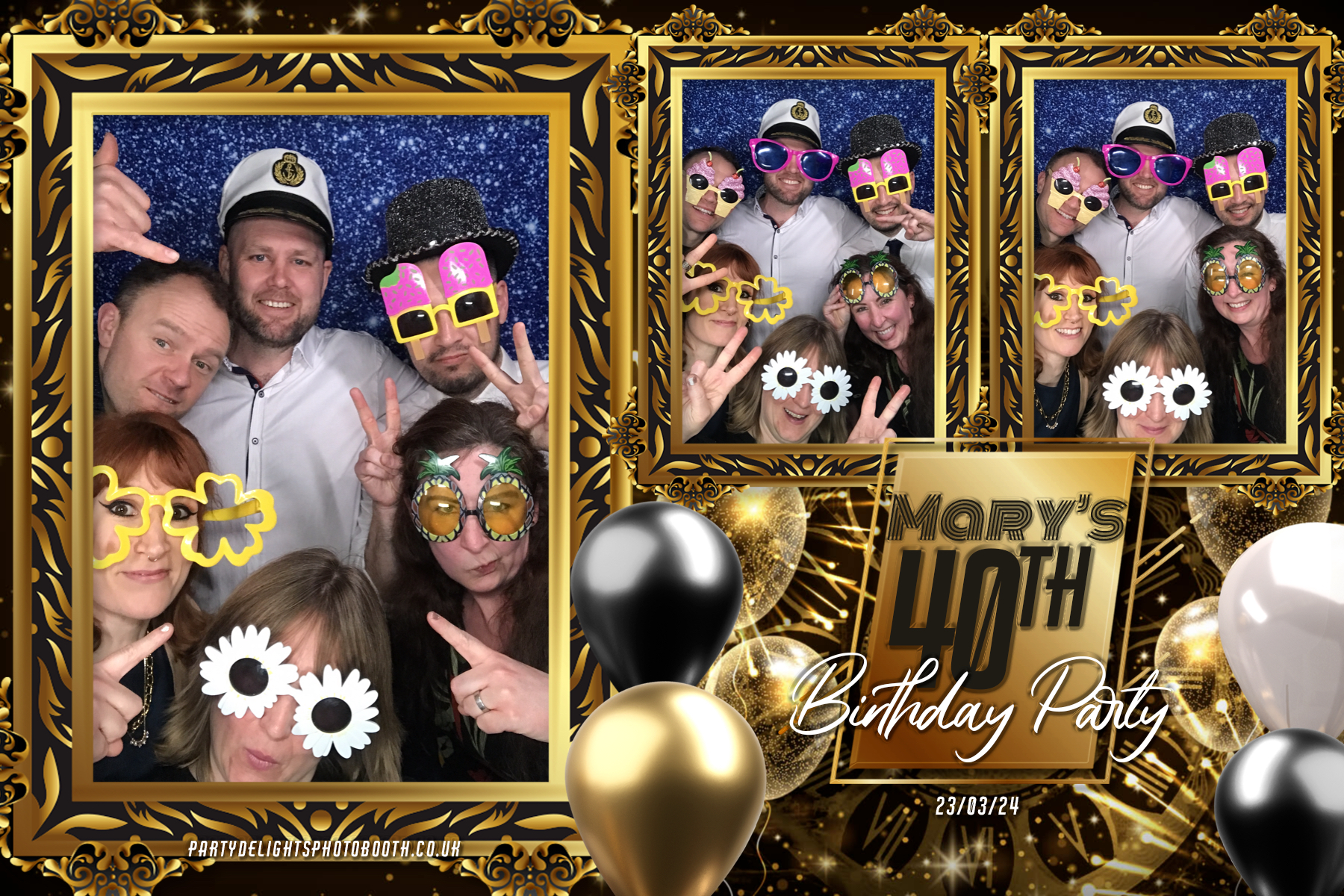 Marys 40th Birthday | View more photos from the event at gallery.partydelightsphotobooth.co.uk/u/PartyDelightsPhotoBooth/Marys-40th-Birthday