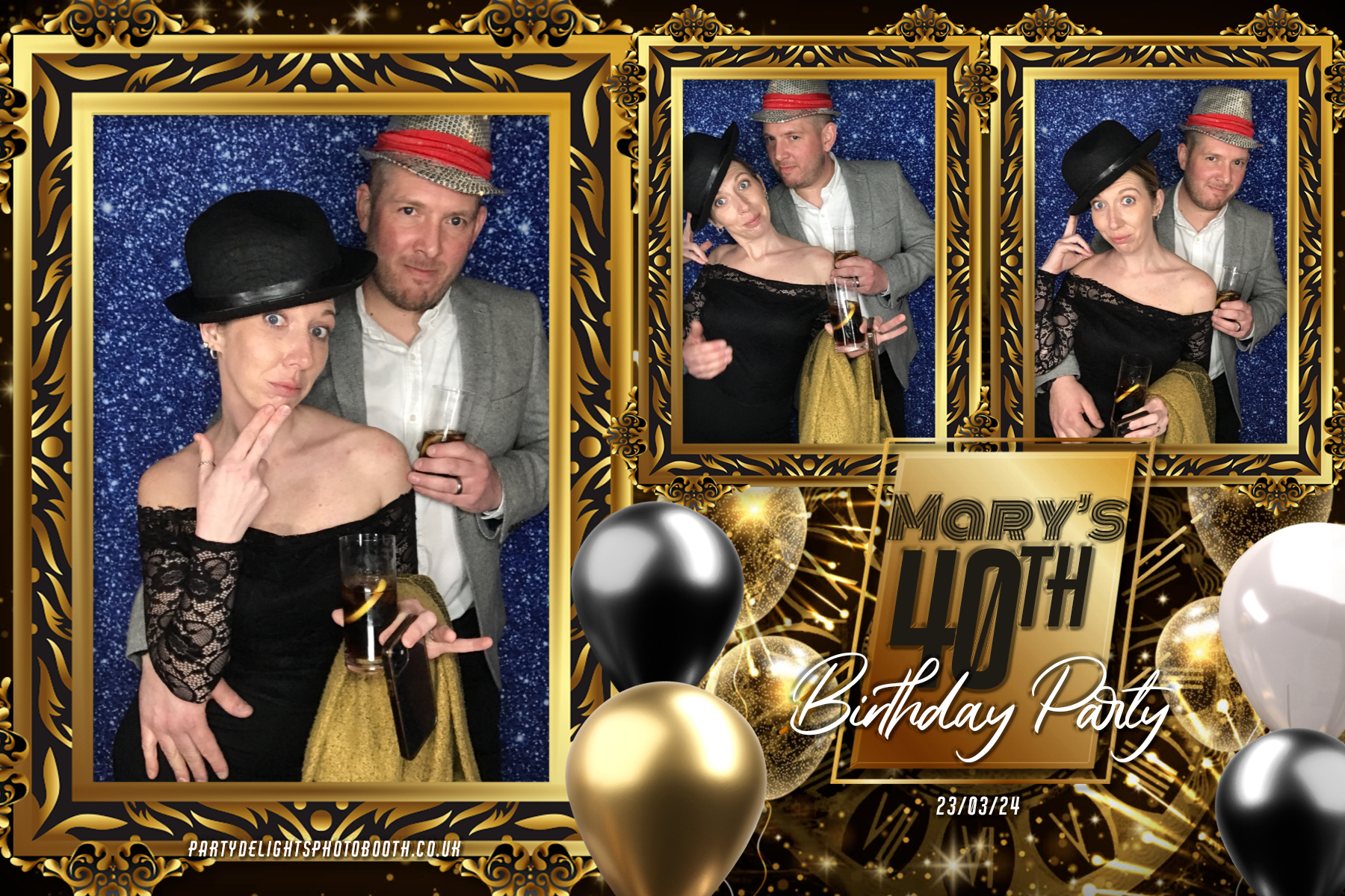 Marys 40th Birthday | View more photos from the event at gallery.partydelightsphotobooth.co.uk/u/PartyDelightsPhotoBooth/Marys-40th-Birthday