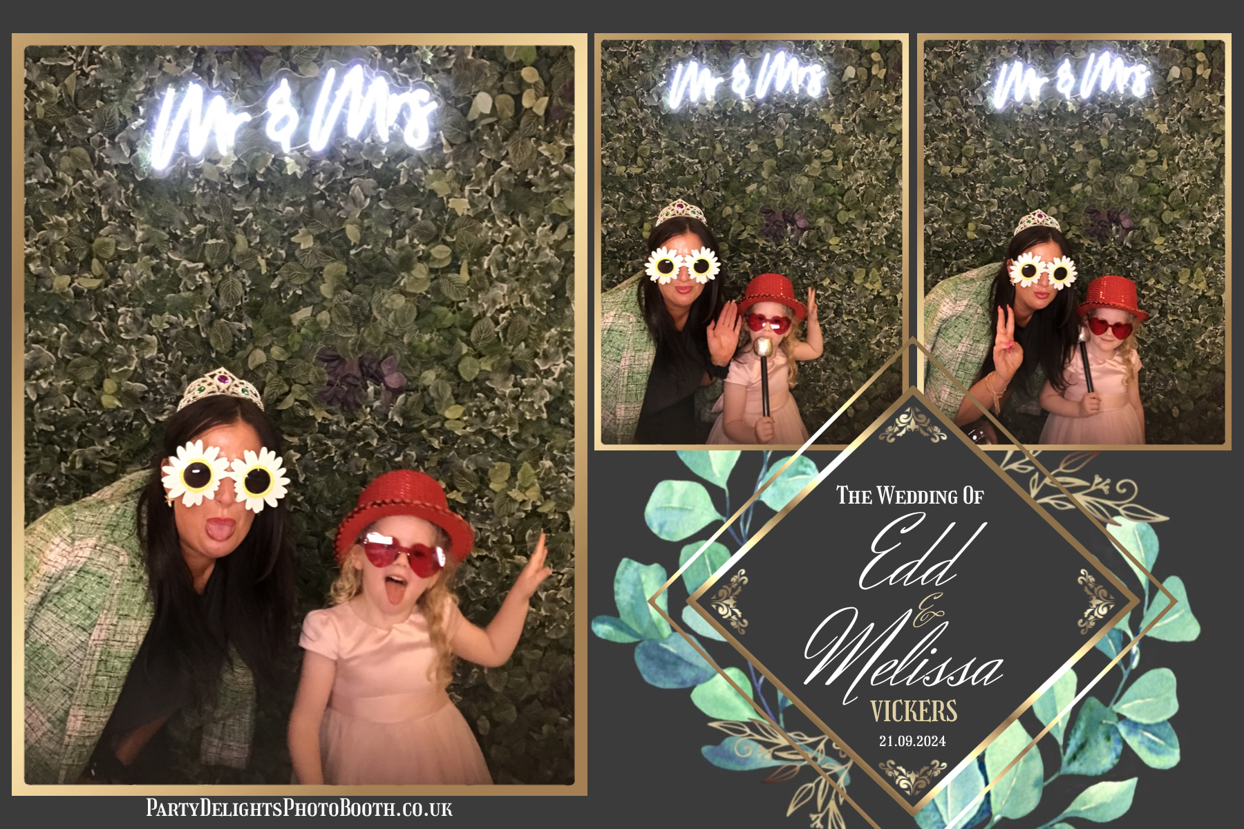 Melissa & Edd’s Wedding | View more photos from the event at gallery.partydelightsphotobooth.co.uk/u/PartyDelightsPhotoBooth/Melissa-Edd’s-Wedding