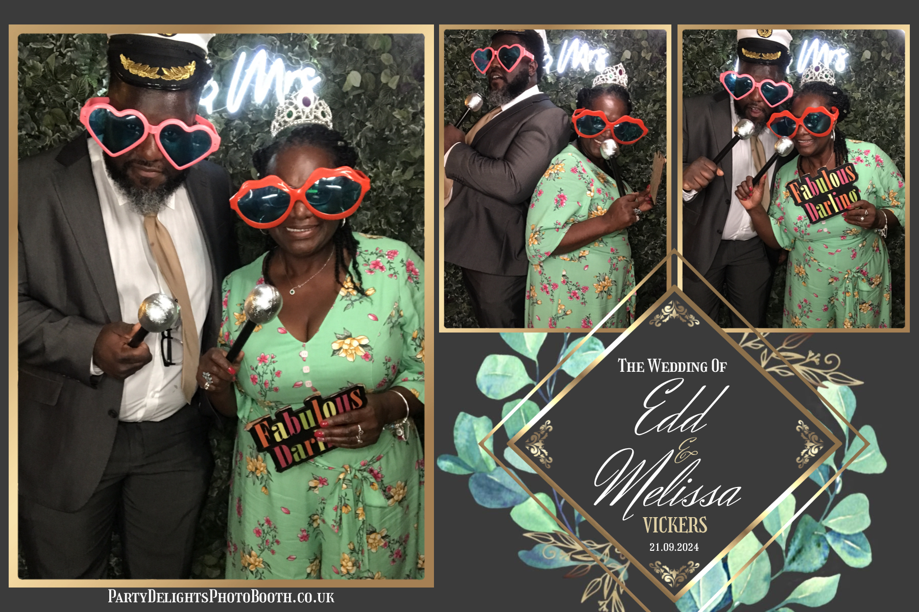Melissa & Edd’s Wedding | View more photos from the event at gallery.partydelightsphotobooth.co.uk/u/PartyDelightsPhotoBooth/Melissa-Edd’s-Wedding