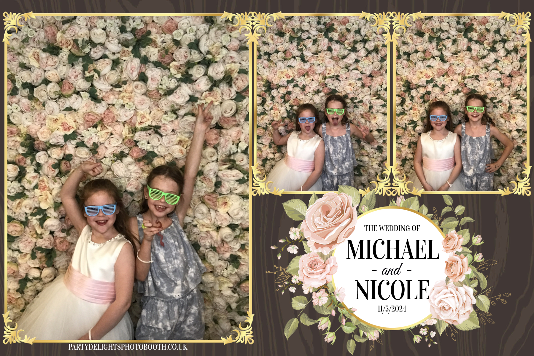 Michael & Nicole’s wedding | View more photos from the event at gallery.partydelightsphotobooth.co.uk/u/PartyDelightsPhotoBooth/Michael-Nicole’s-wedding