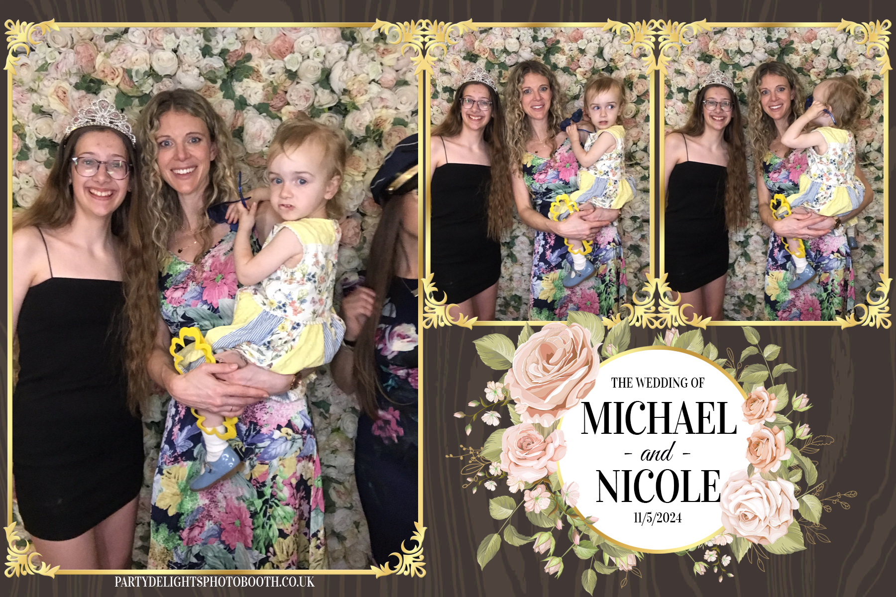 Michael & Nicole’s wedding | View more photos from the event at gallery.partydelightsphotobooth.co.uk/u/PartyDelightsPhotoBooth/Michael-Nicole’s-wedding