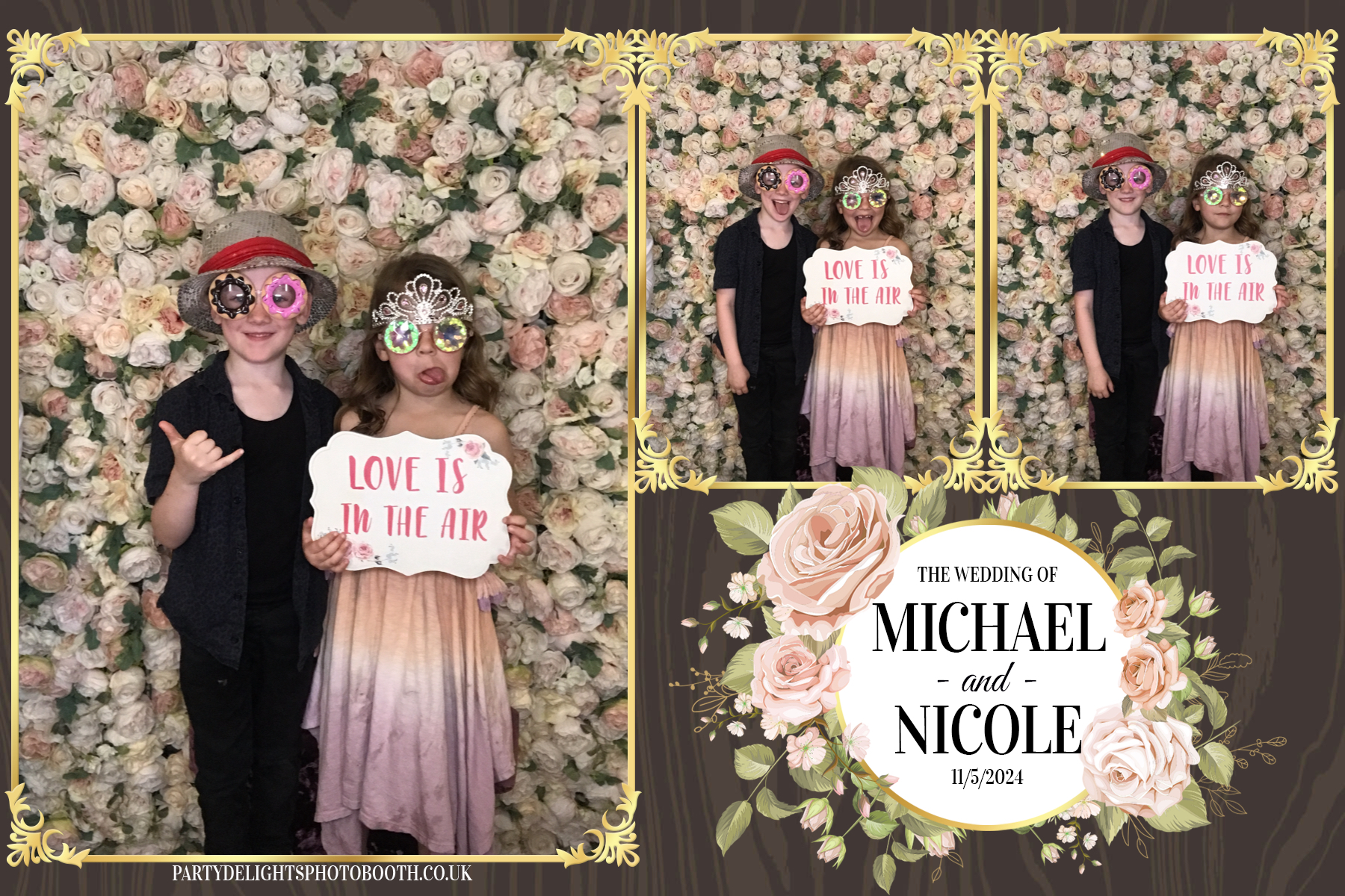 Michael & Nicole’s wedding | View more photos from the event at gallery.partydelightsphotobooth.co.uk/u/PartyDelightsPhotoBooth/Michael-Nicole’s-wedding