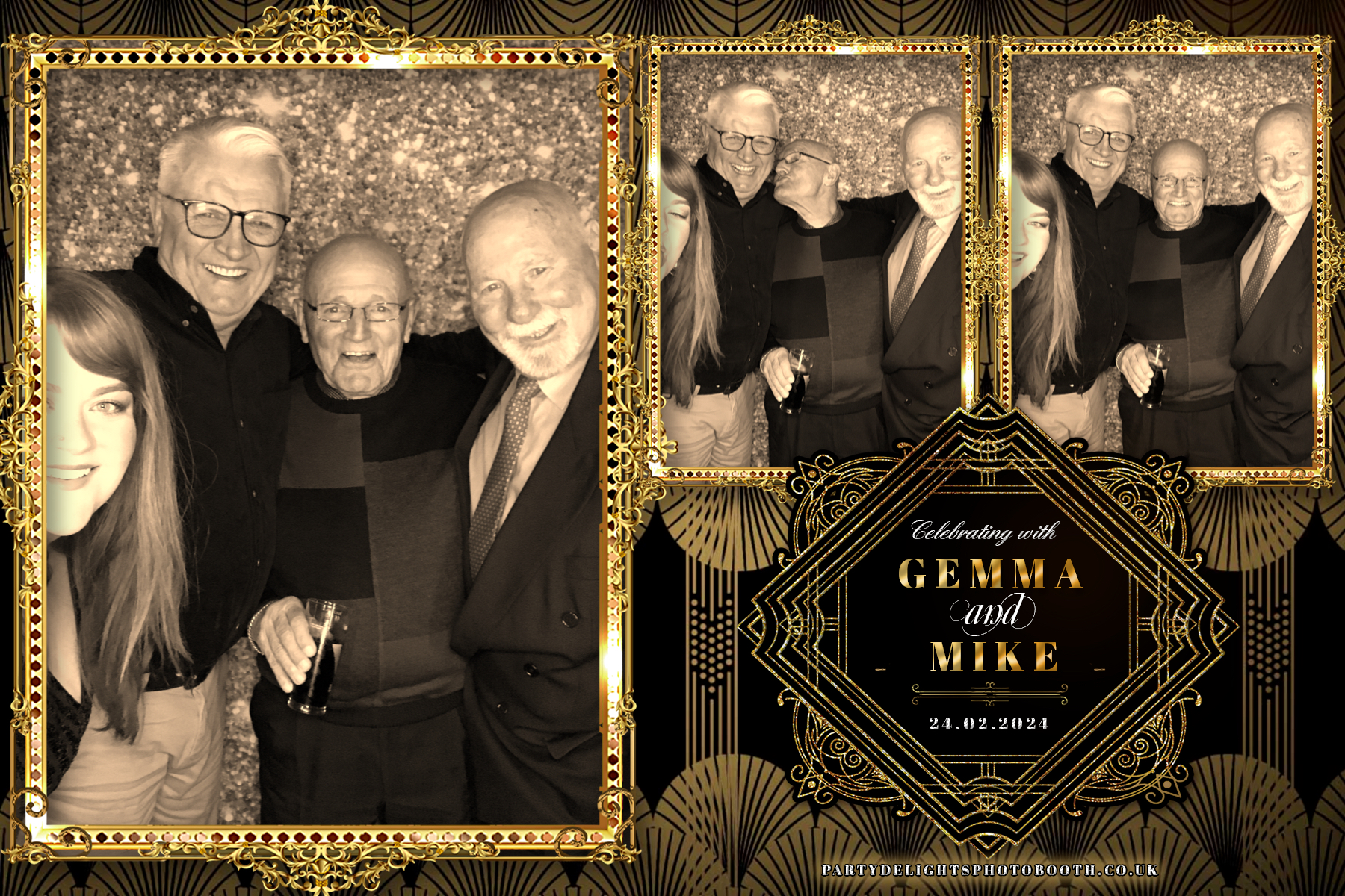 Mike & Gemma’s wedding | View more photos from the event at gallery.partydelightsphotobooth.co.uk/u/PartyDelightsPhotoBooth/Mike-Gemma’s-wedding