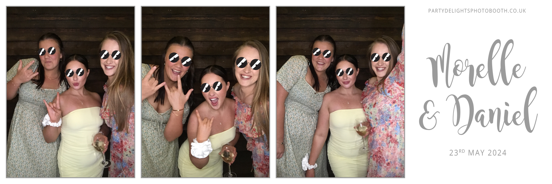 Morelle & Dan's Wedding | View more photos from the event at gallery.partydelightsphotobooth.co.uk/u/PartyDelightsPhotoBooth/Morelle-Dans-Wedding
