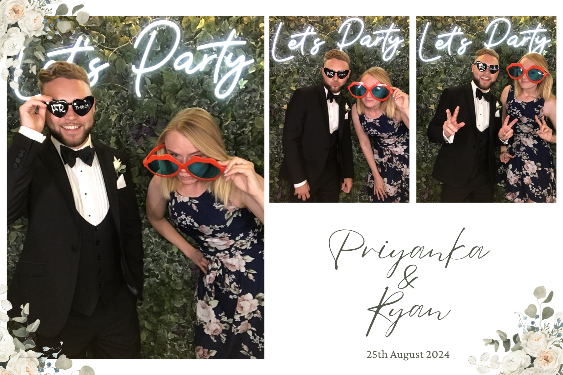 Mr and Mrs Goodland | View more photos from the event at gallery.partydelightsphotobooth.co.uk/u/PartyDelightsPhotoBooth/Mr-and-Mrs-Goodland