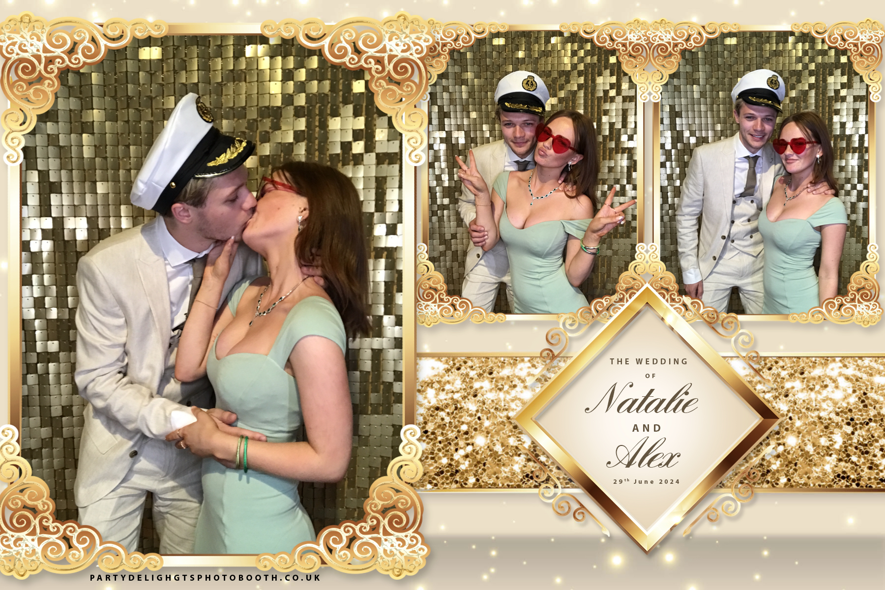 Natalie and Alex's Wedding | View more photos from the event at gallery.partydelightsphotobooth.co.uk/u/PartyDelightsPhotoBooth/Natalie-and-Alexs-Wedding