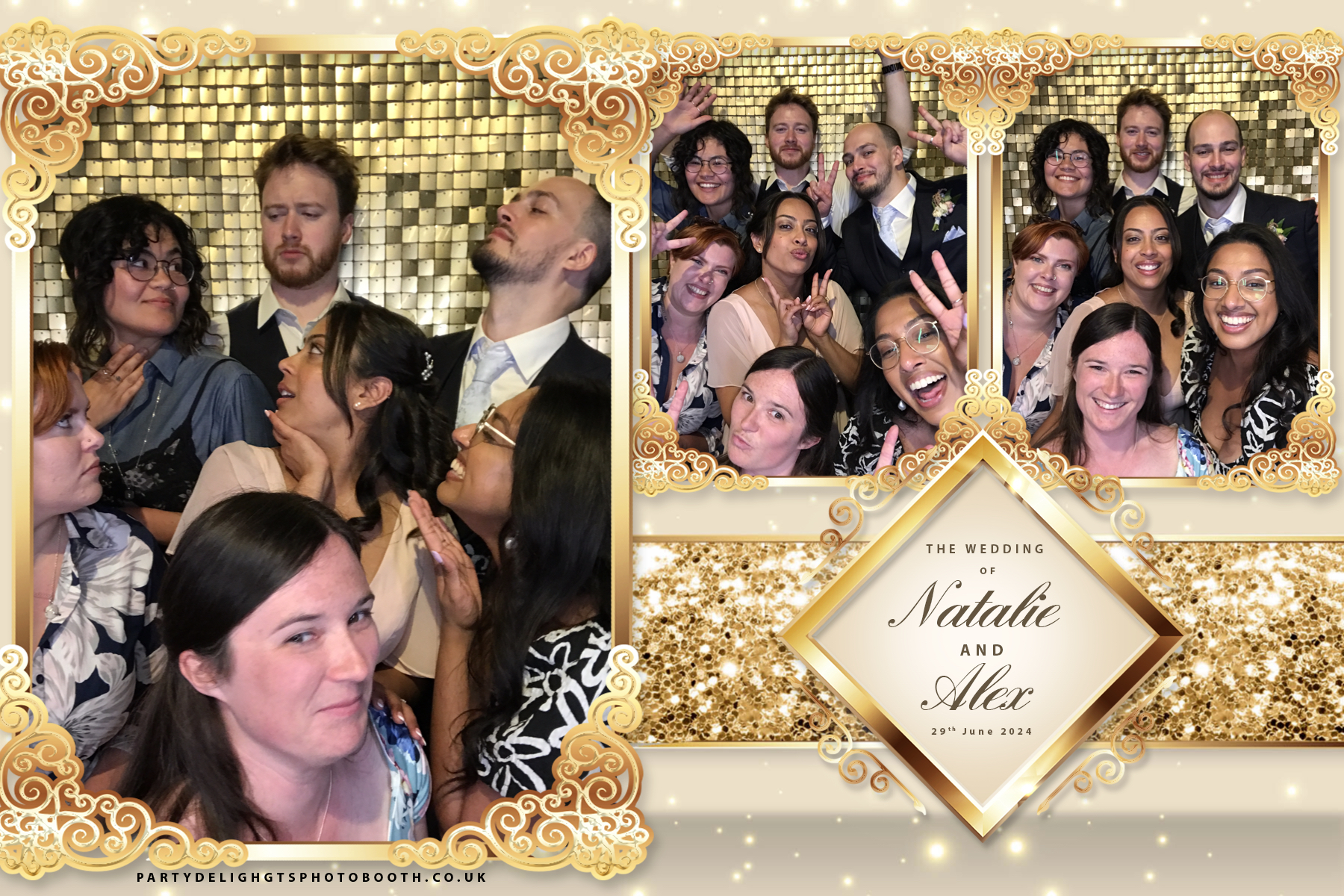 Natalie and Alex's Wedding | View more photos from the event at gallery.partydelightsphotobooth.co.uk/u/PartyDelightsPhotoBooth/Natalie-and-Alexs-Wedding
