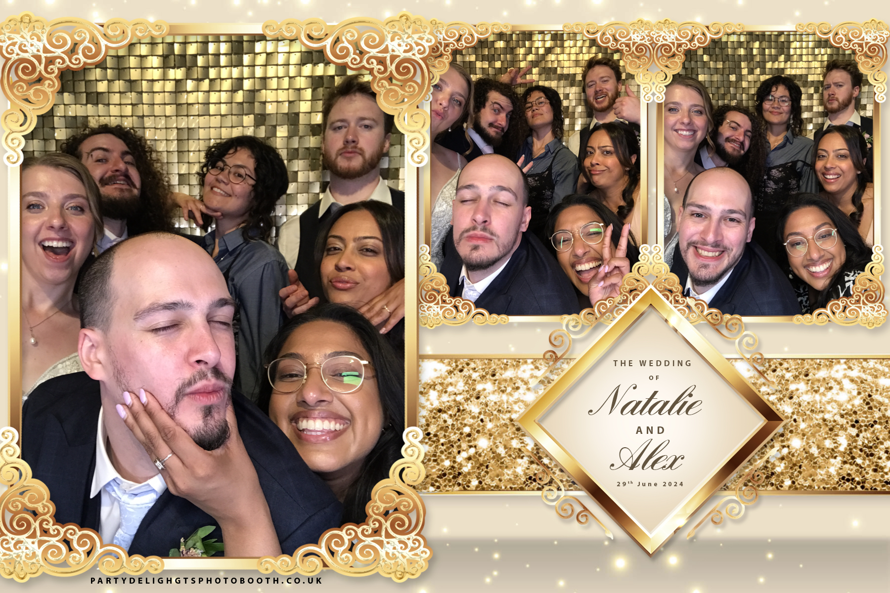 Natalie and Alex's Wedding | View more photos from the event at gallery.partydelightsphotobooth.co.uk/u/PartyDelightsPhotoBooth/Natalie-and-Alexs-Wedding